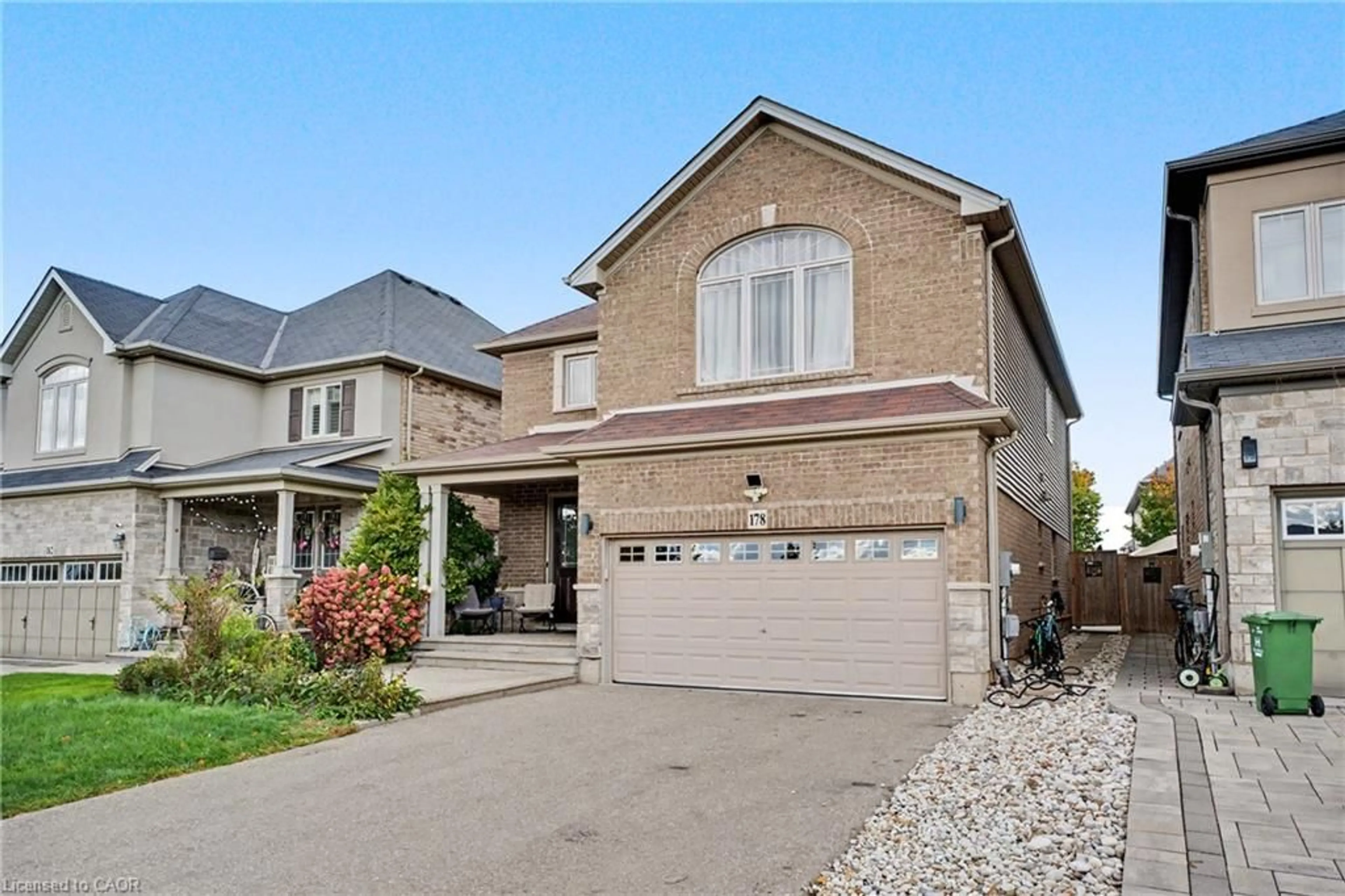 Home with brick exterior material, street for 178 Bookjans Dr, Ancaster Ontario L9G 0E5