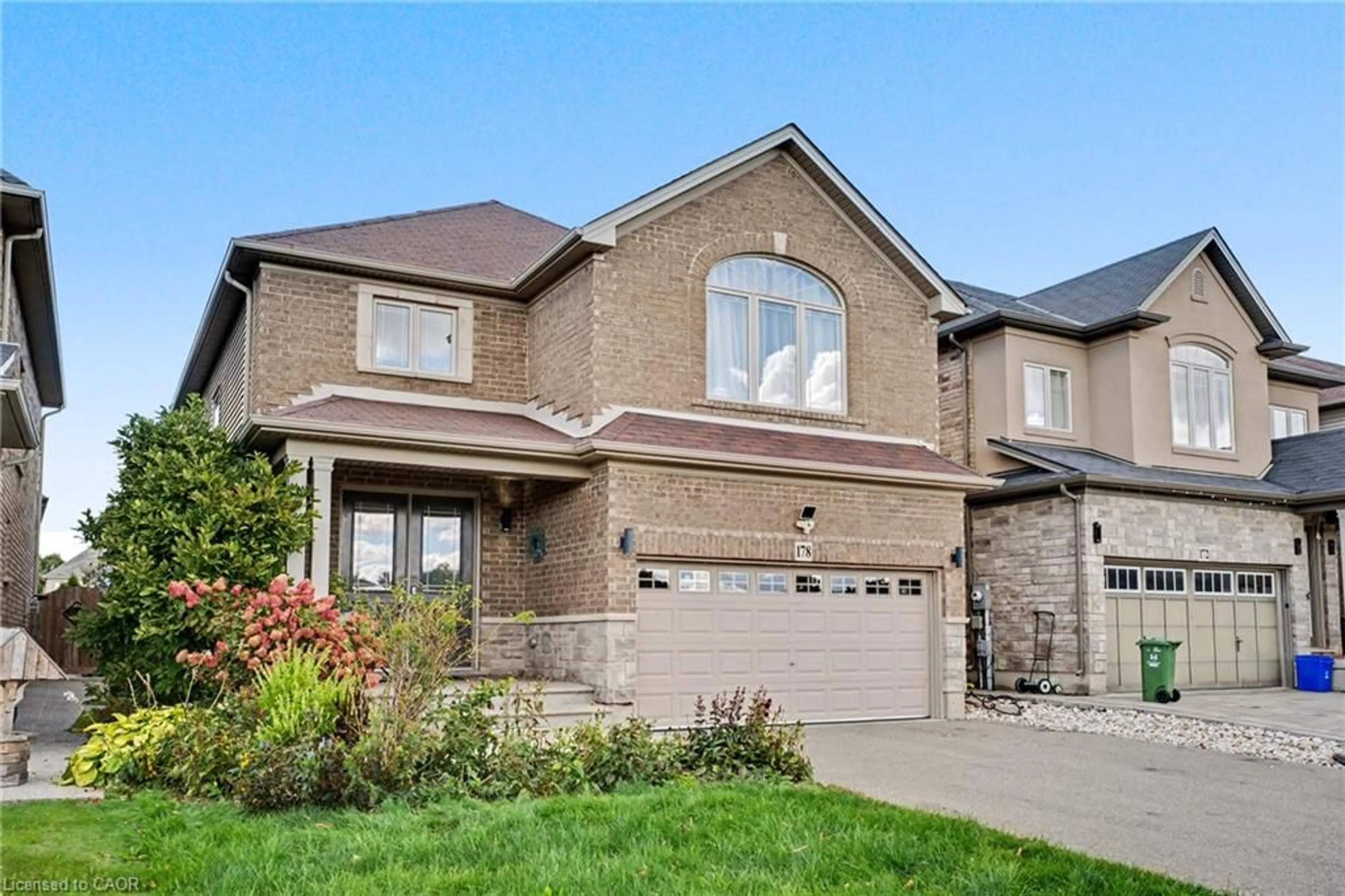 Home with brick exterior material, street for 178 Bookjans Dr, Ancaster Ontario L9G 0E5