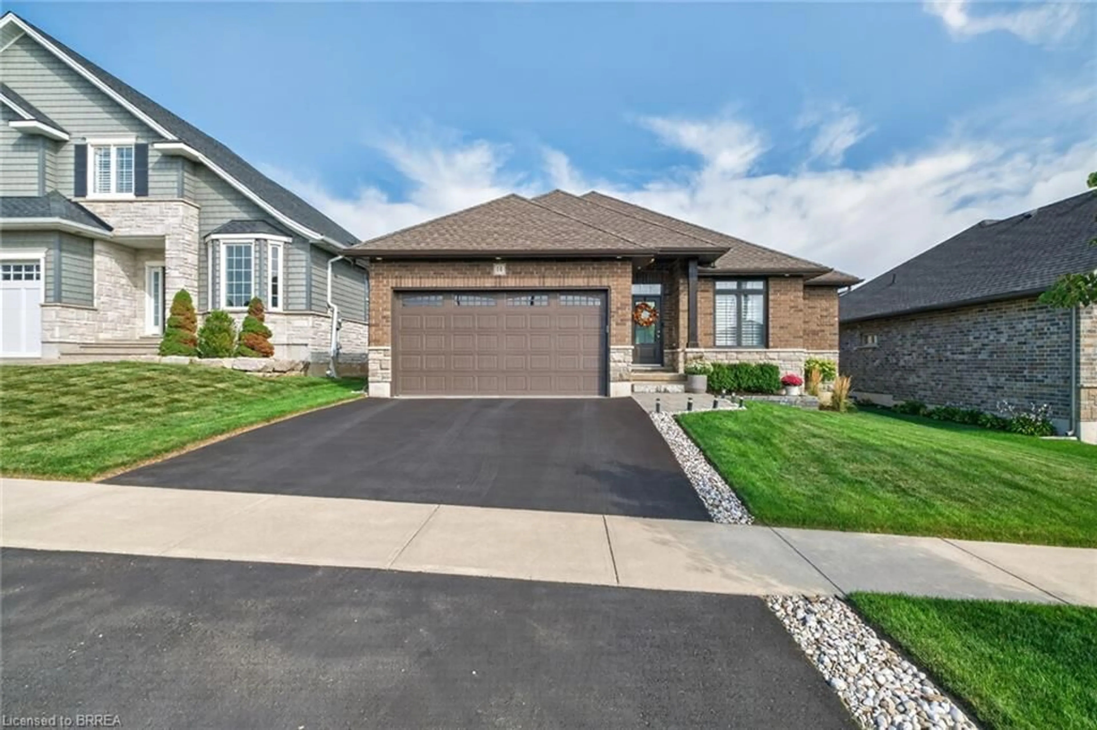 Home with brick exterior material, street for 14 Masters Lane, Paris Ontario N3L 0H3