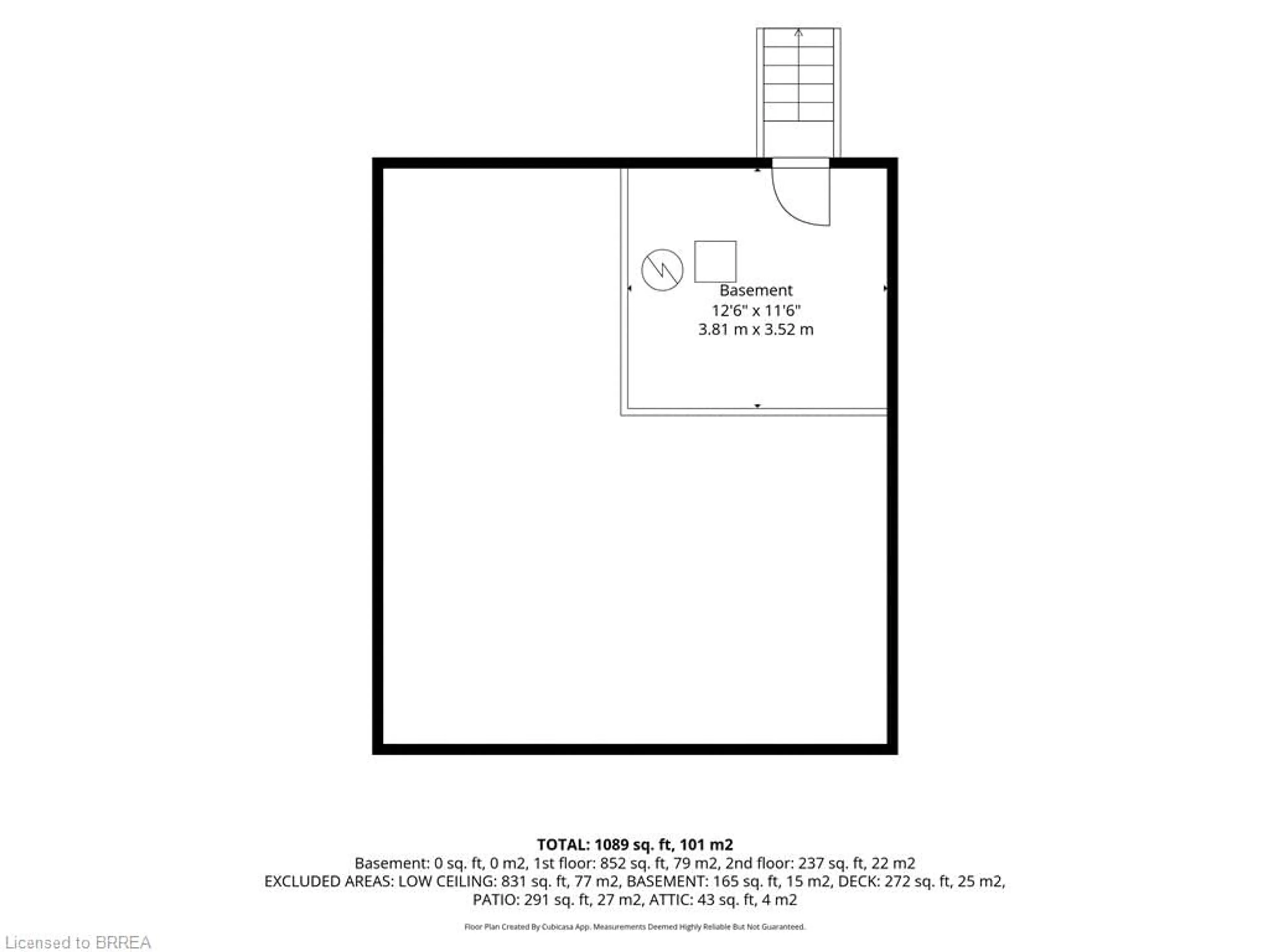 Floor plan for 77 Eighth Ave, Brantford Ontario N3S 1C4