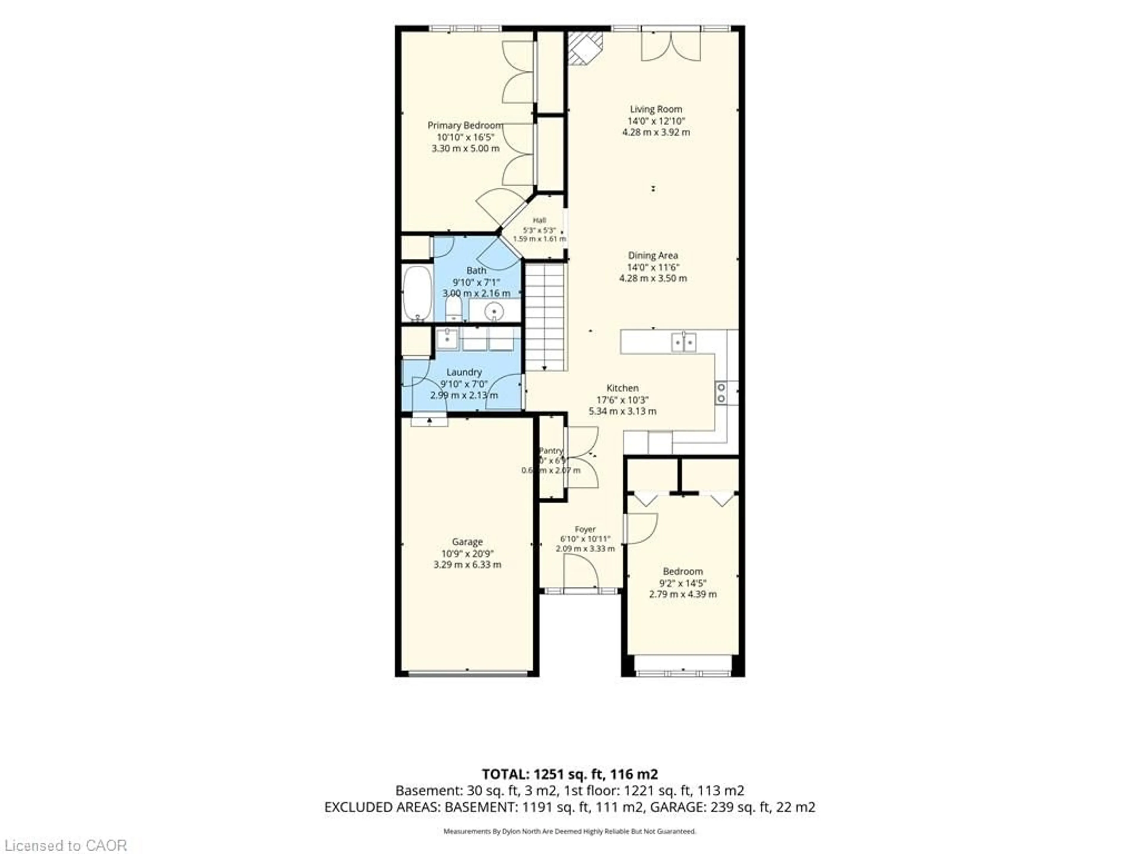 Floor plan for 7 Milliner Pl, Fonthill Ontario L3E 0N6