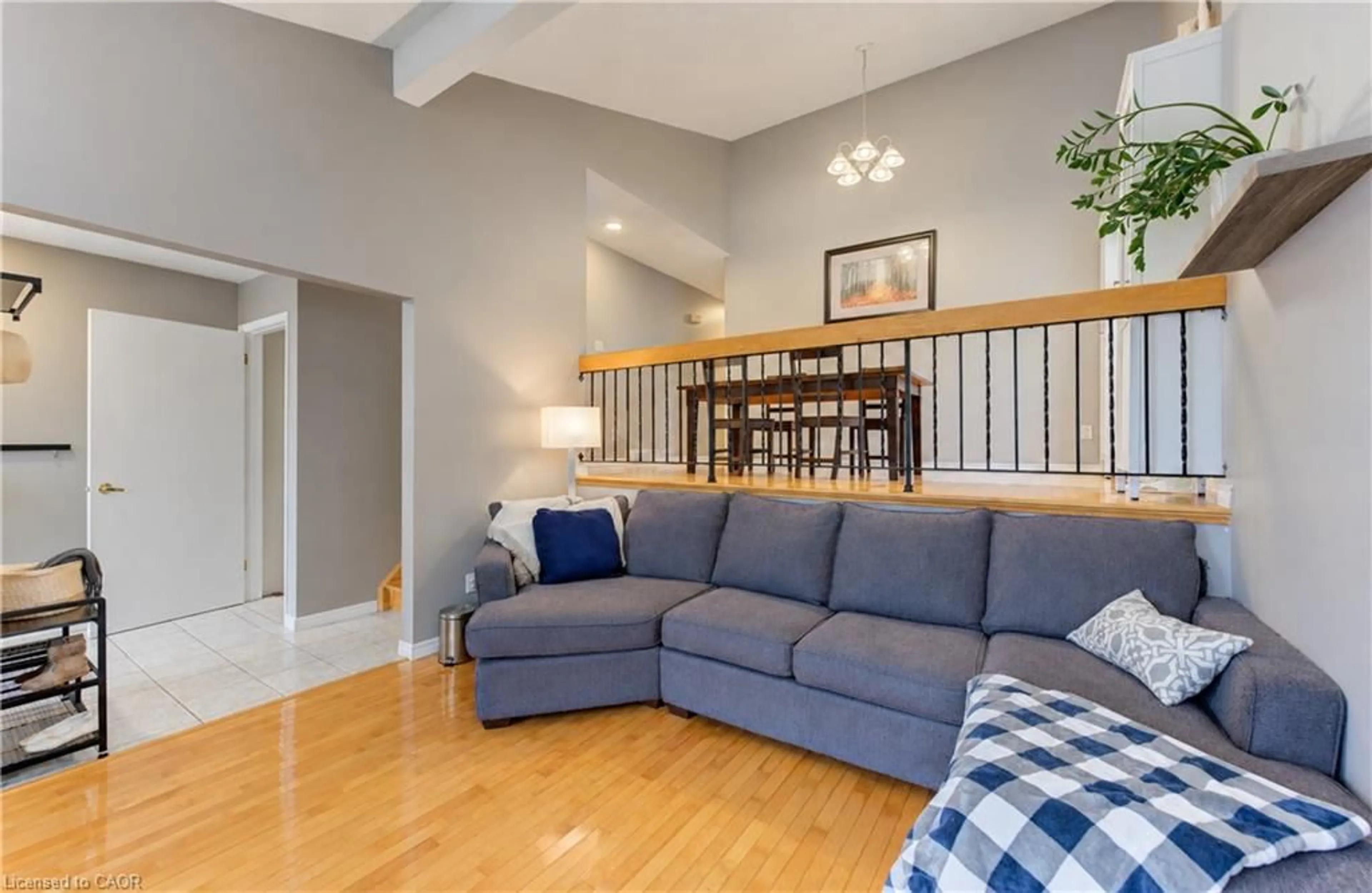 Living room with furniture, unknown for 102 Toynbee Cres, Kitchener Ontario N2N 1R9