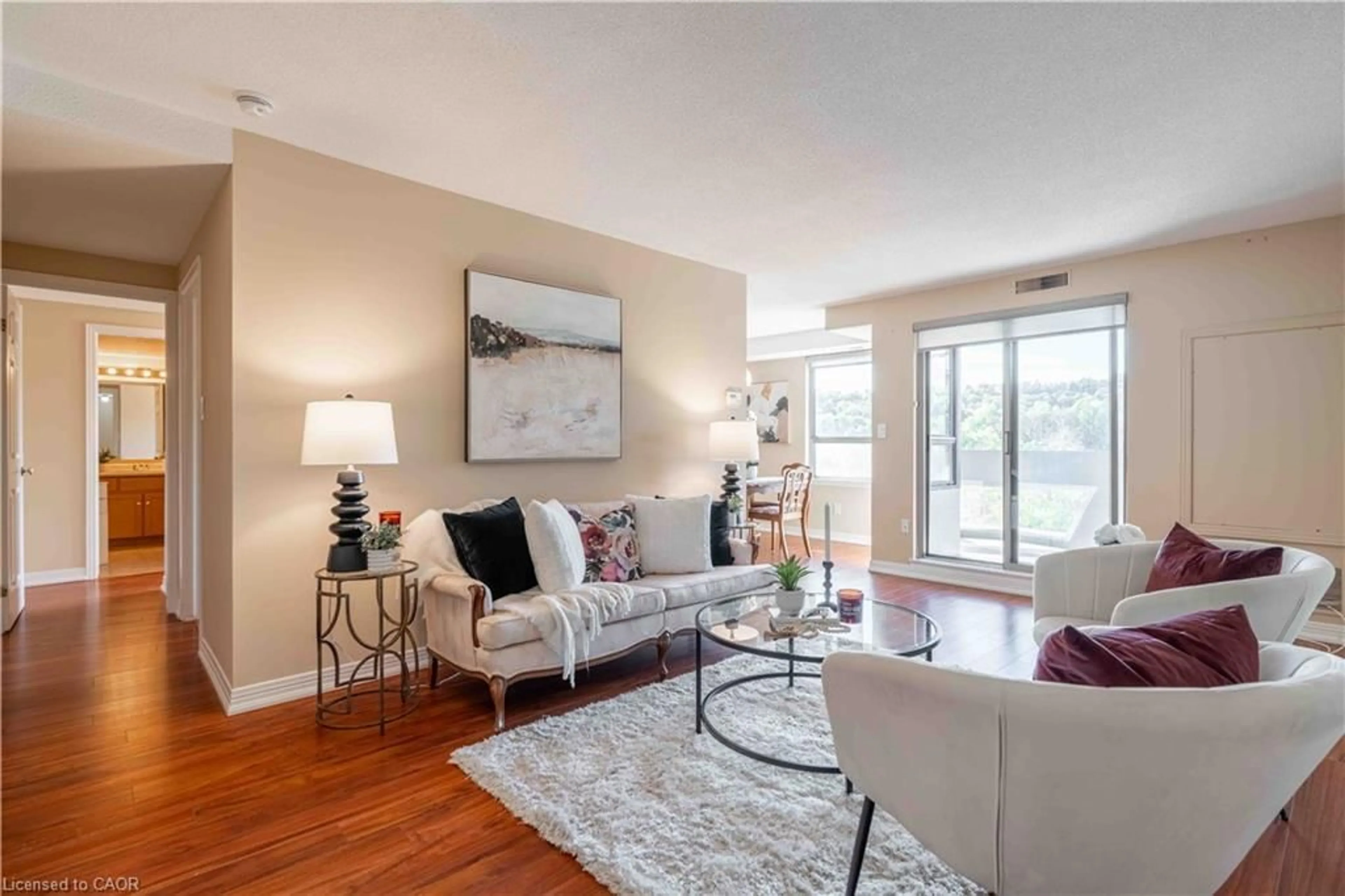 Living room with furniture, unknown for 606 Village Green Blvd #6, Stoney Creek Ontario L8G 5B7