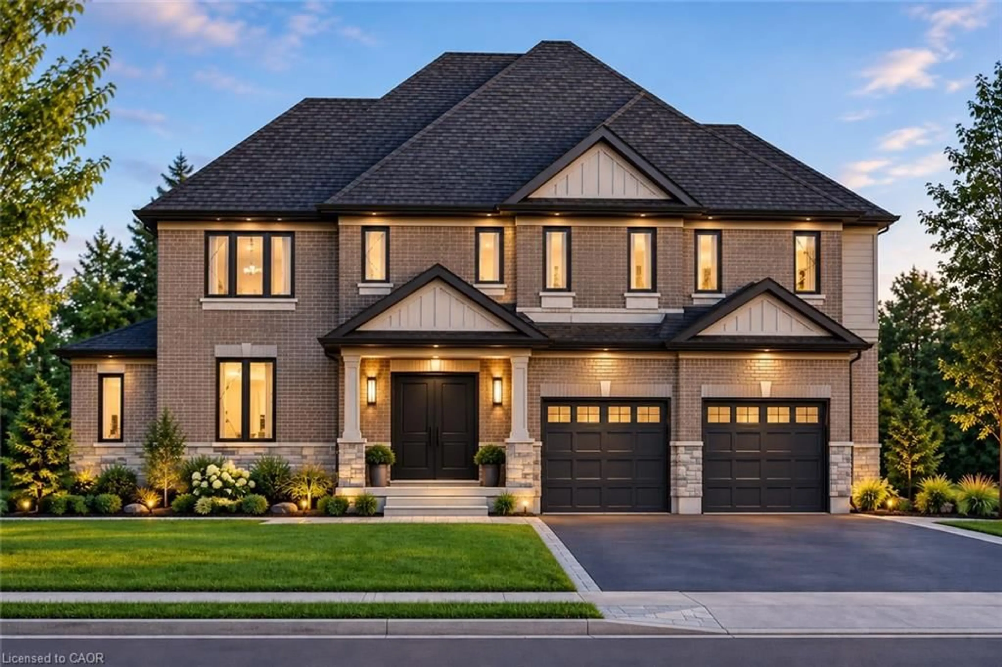 Home with brick exterior material, street for 529 Ladyslipper Pl, Waterloo Ontario N2V 0J4