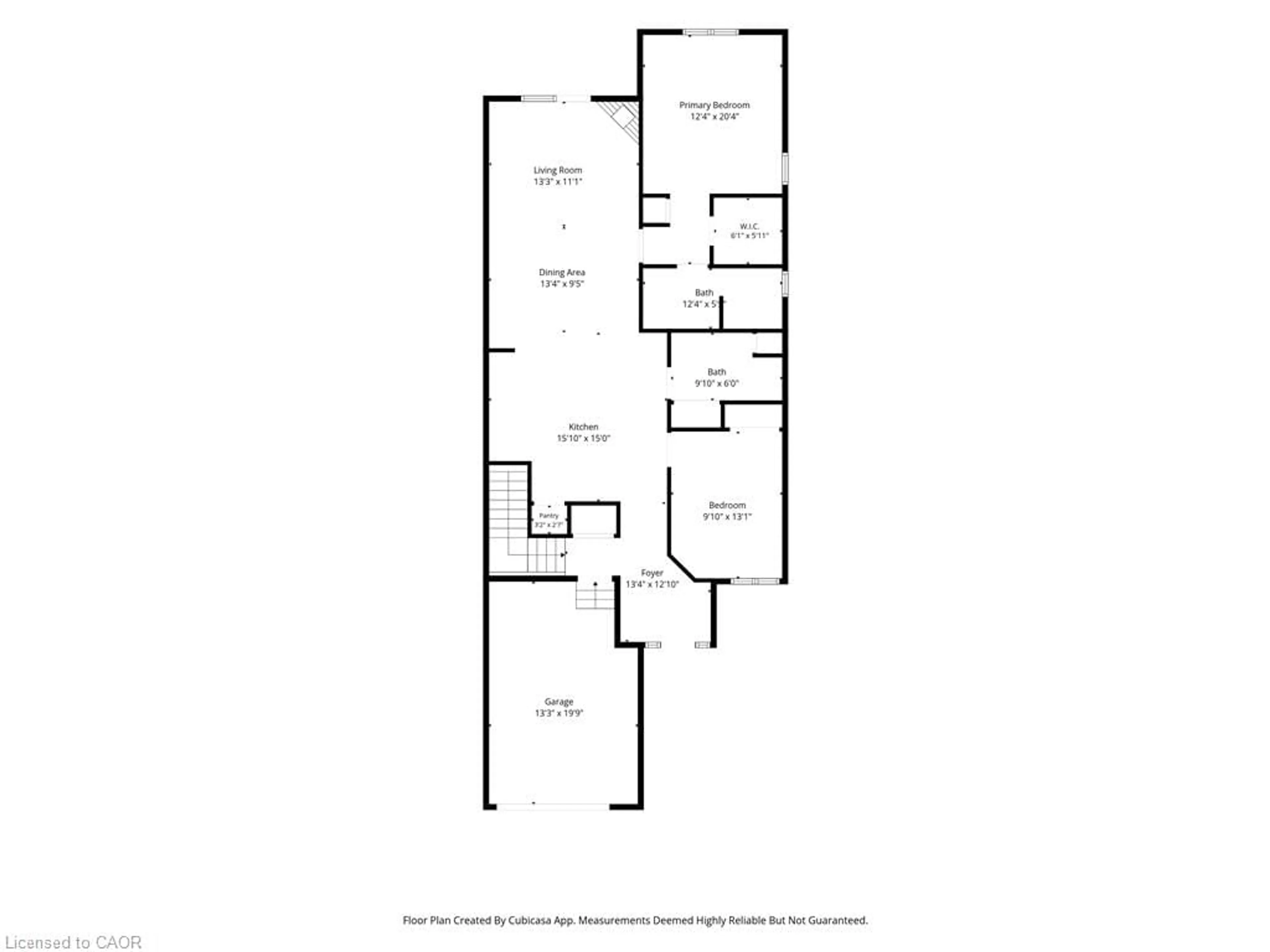 Floor plan for 29 Morris Trail, Welland Ontario L3B 6G6