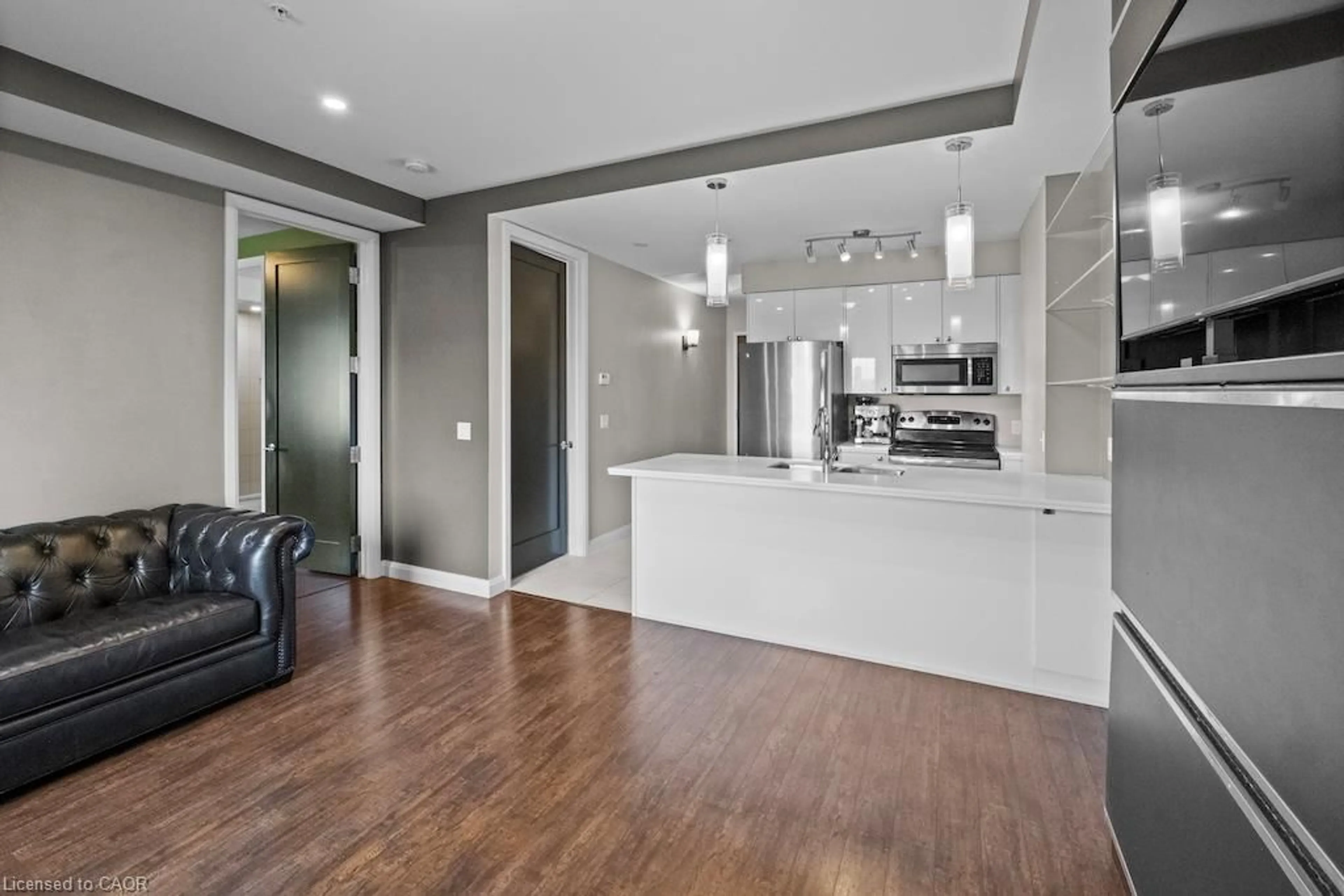 Open concept kitchen, unknown for 112 King St #401, Hamilton Ontario L8N 1A8