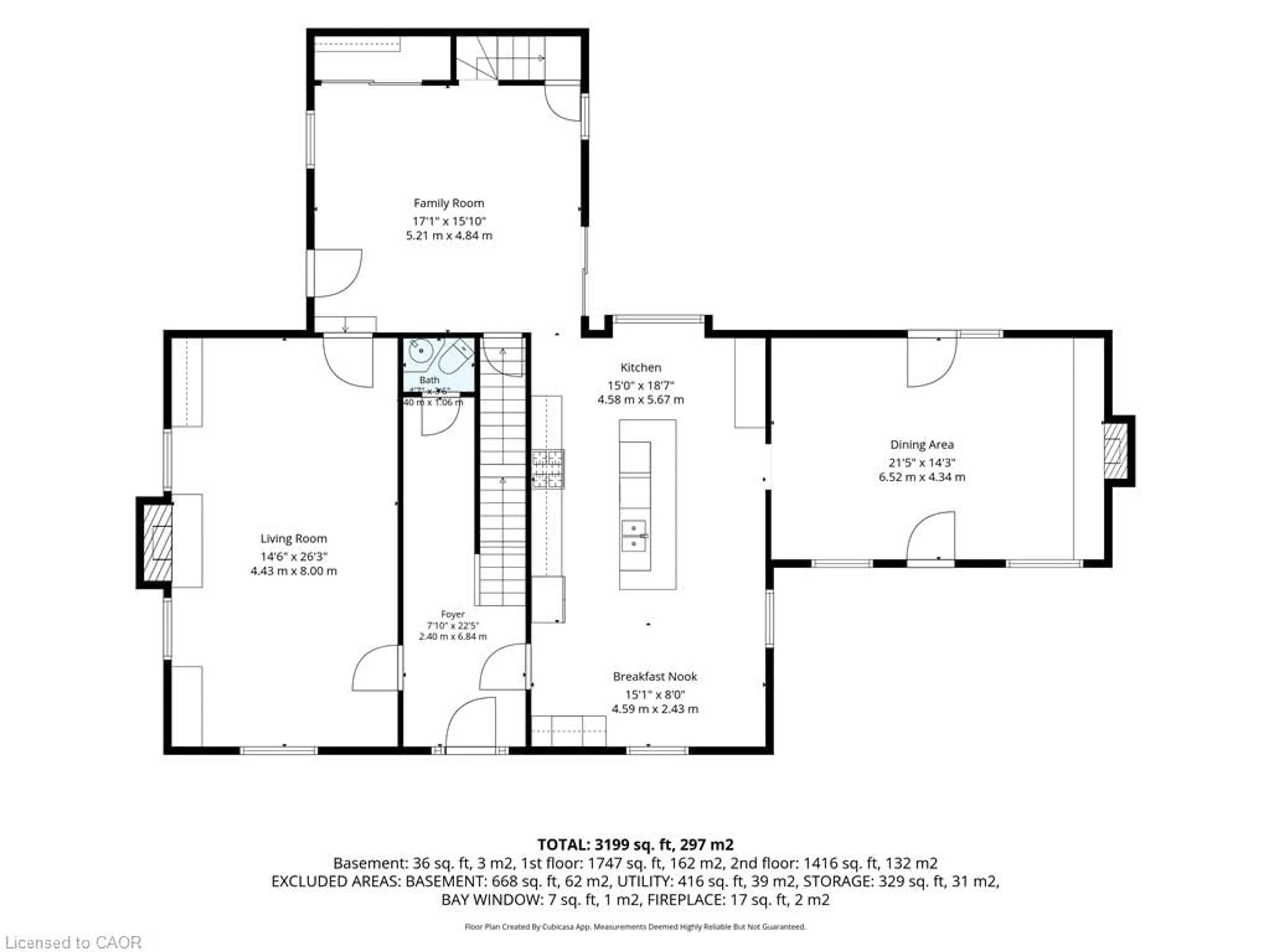 Floor plan for 1719 Powerline Rd, Ancaster Ontario L0R 1T90