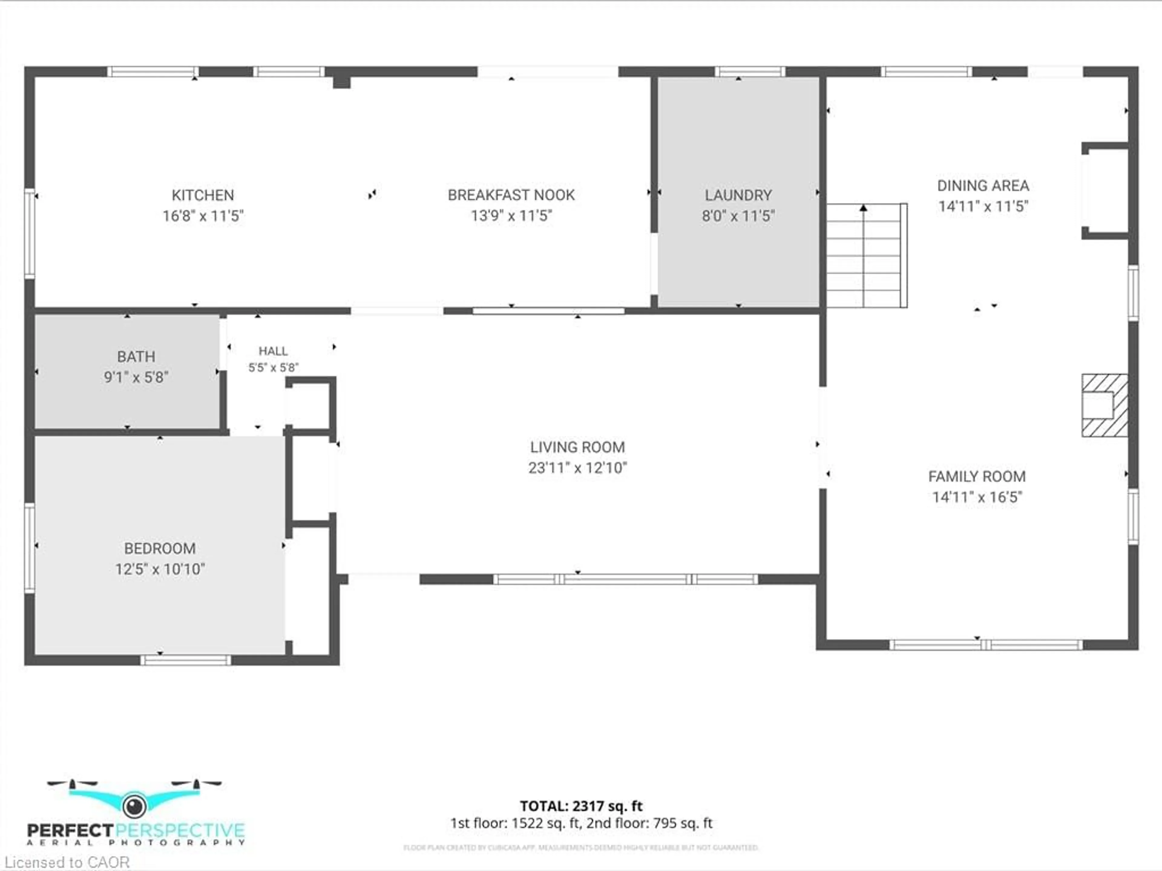 Floor plan for 11 Reserve St, Turkey Point Ontario N0E 1W0