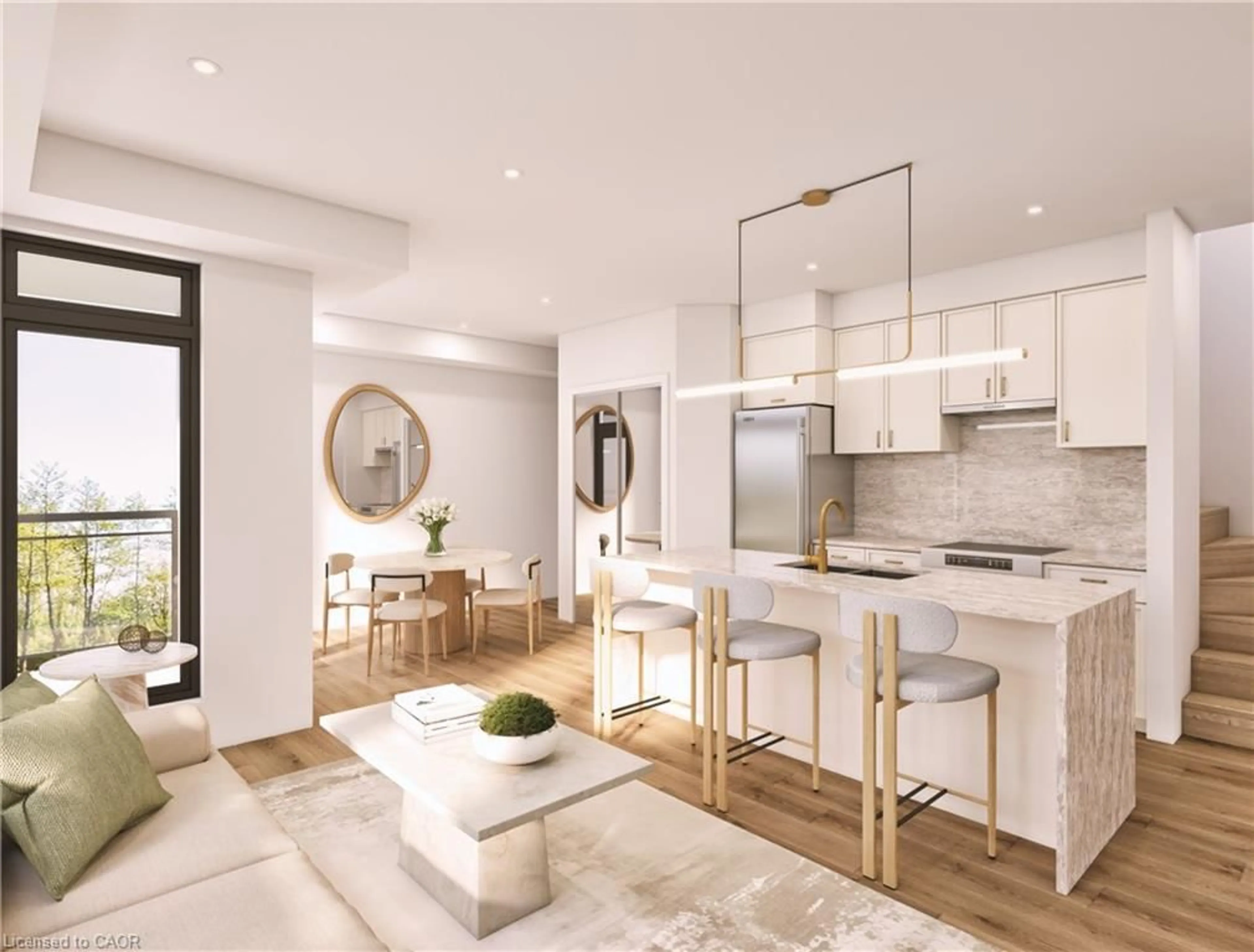 Open concept kitchen, unknown for 4423 Ontario St #5, Beamsville Ontario L3J 0A4