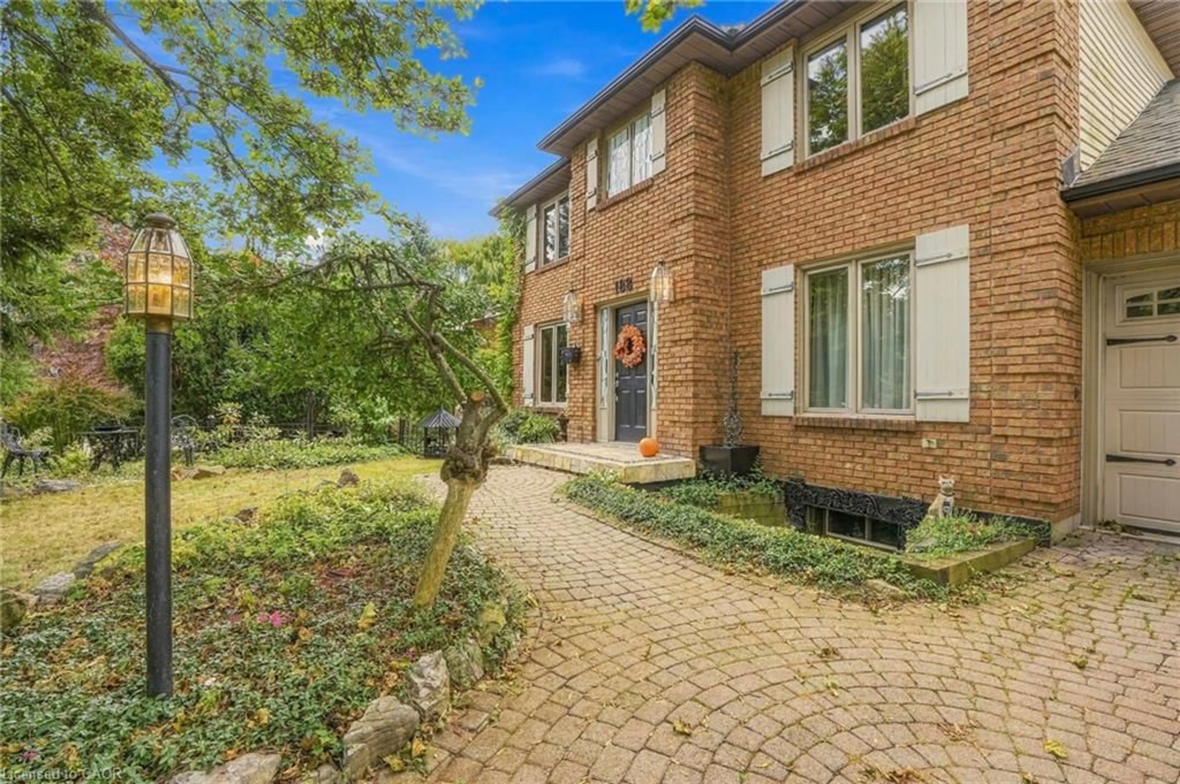 Home with brick exterior material, street for 188 Hostein Dr, Ancaster Ontario L9G 3W5