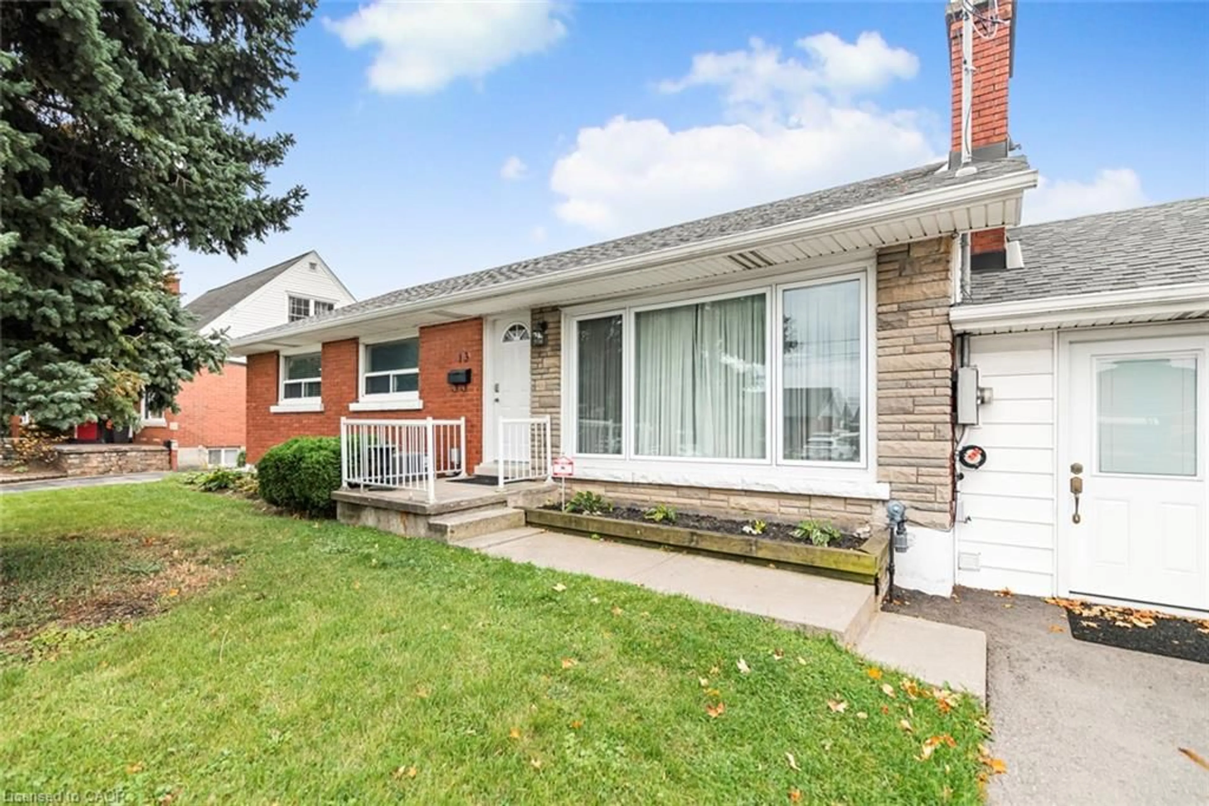 Home with brick exterior material, street for 13 Meadowvale Ave, Hamilton Ontario L8G 2L7