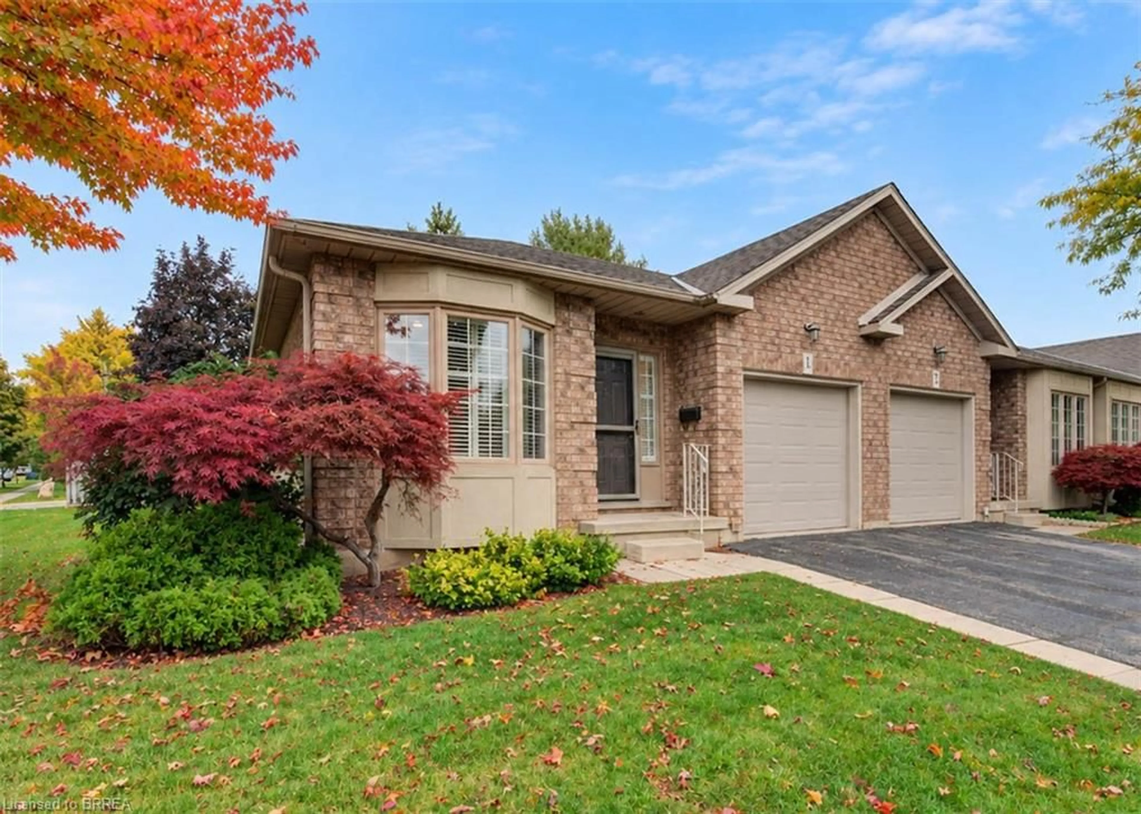 Home with brick exterior material, street for 10 Courtland Dr #1, Brantford Ontario N3R 7Y2