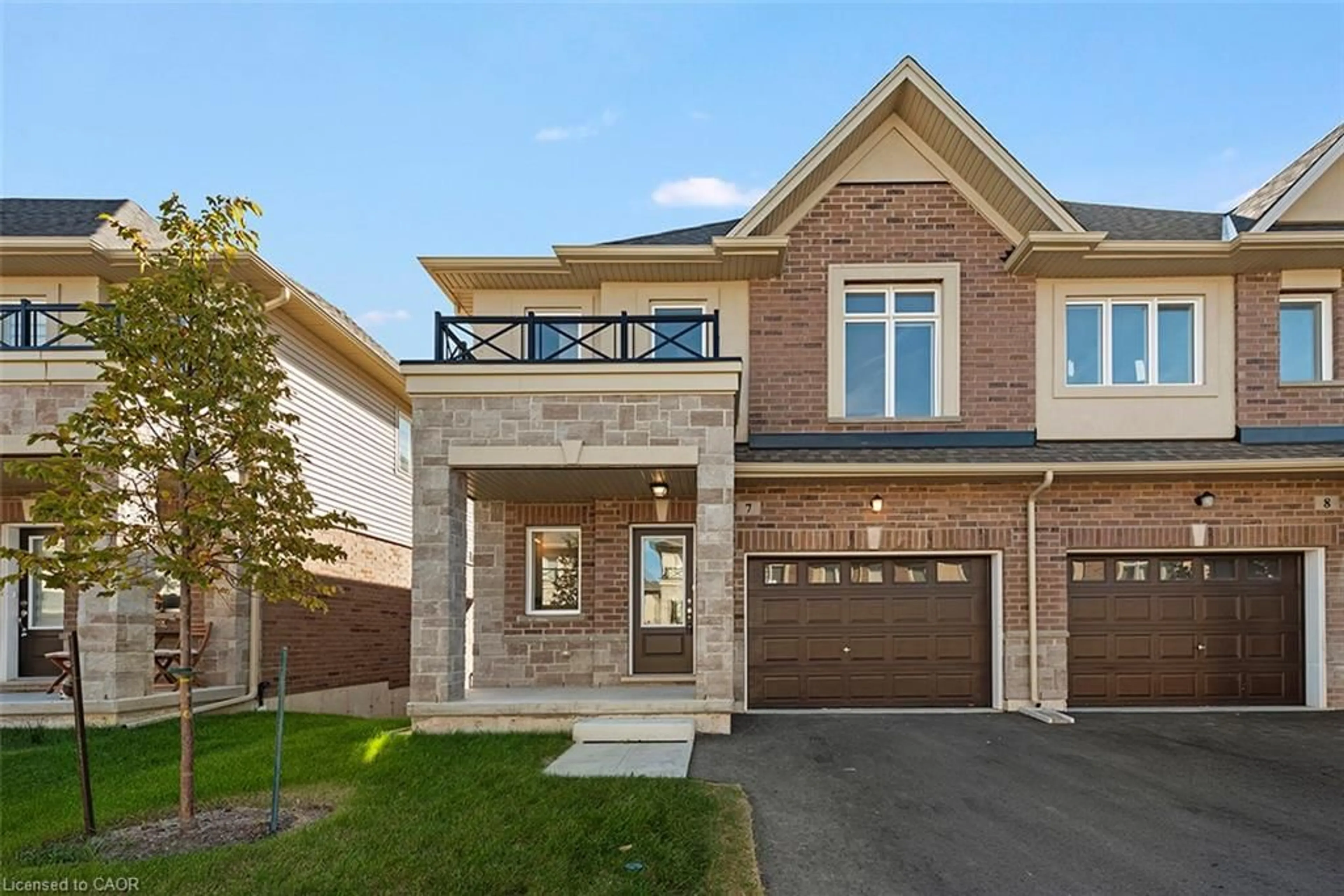 Home with brick exterior material, street for 205 Thames Way ##14, Mount Hope Ontario L0R 1W0
