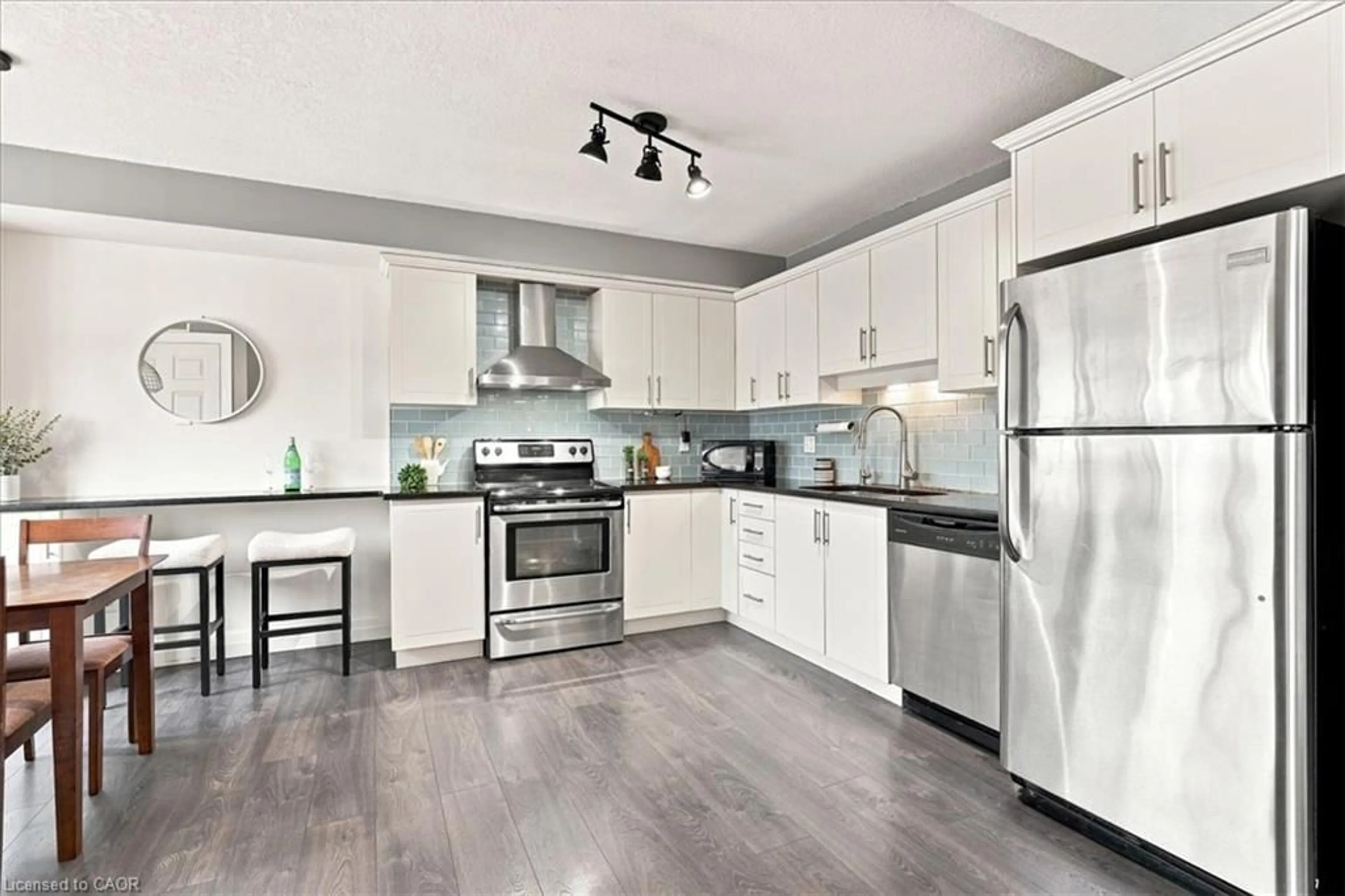 Open concept kitchen, unknown for 1522 King St #403, Kitchener Ontario N2G 2P1