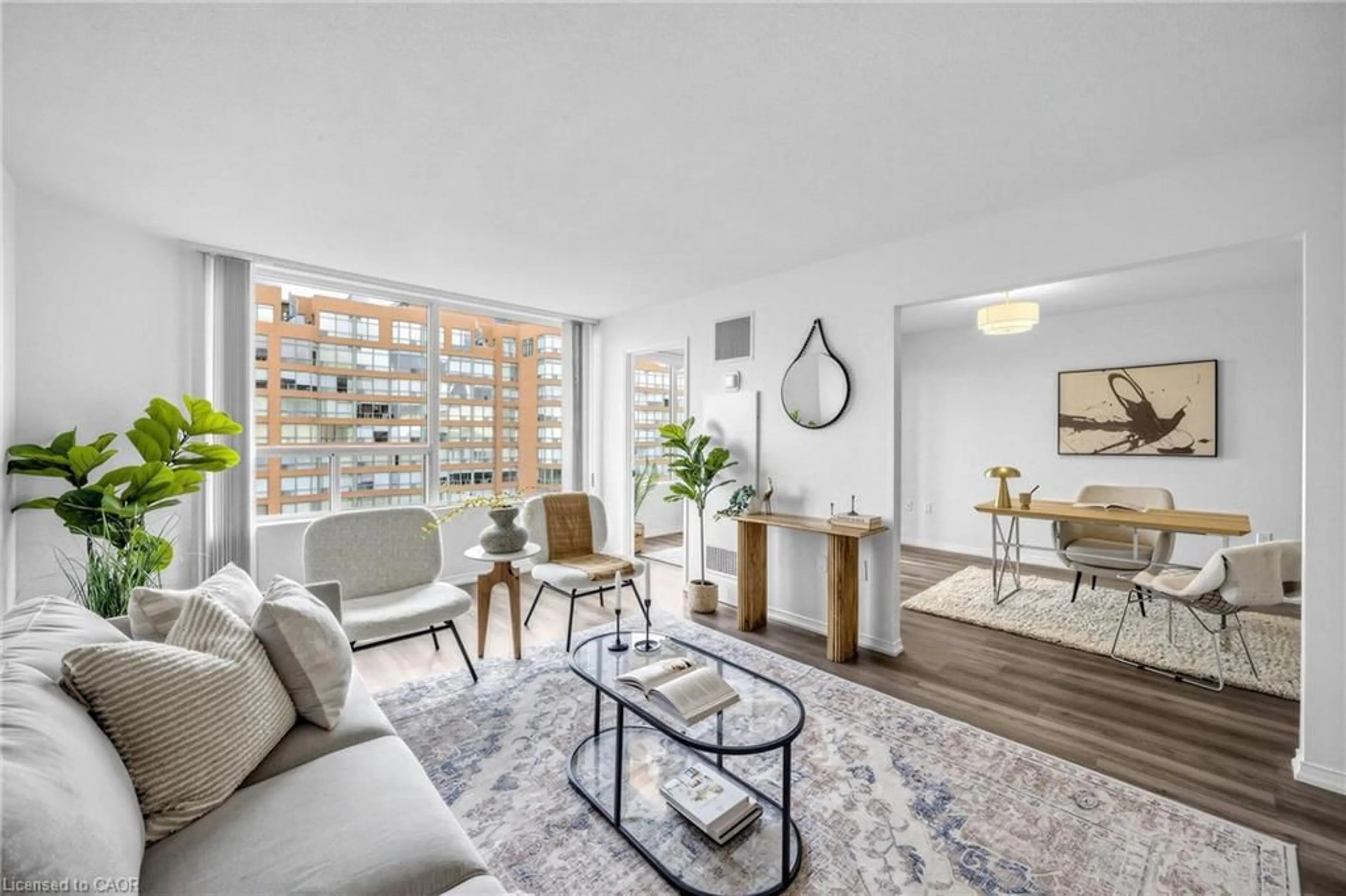 Living room with furniture, unknown for 1270 Maple Crossing Blvd #1705, Burlington Ontario L7S 2J3