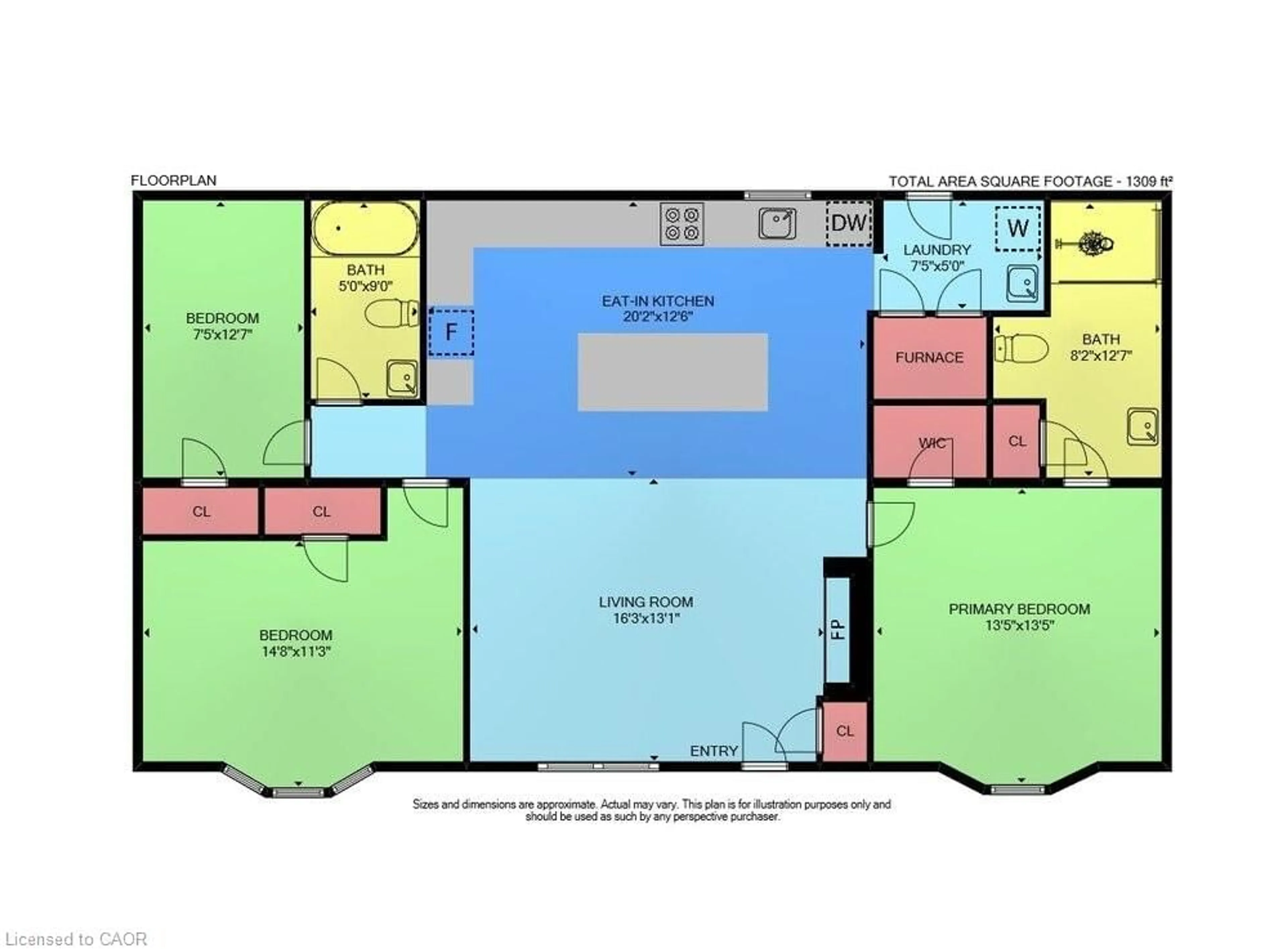 Floor plan for 3033 Townline Rd #227, Stevensville Ontario L0S 1S1