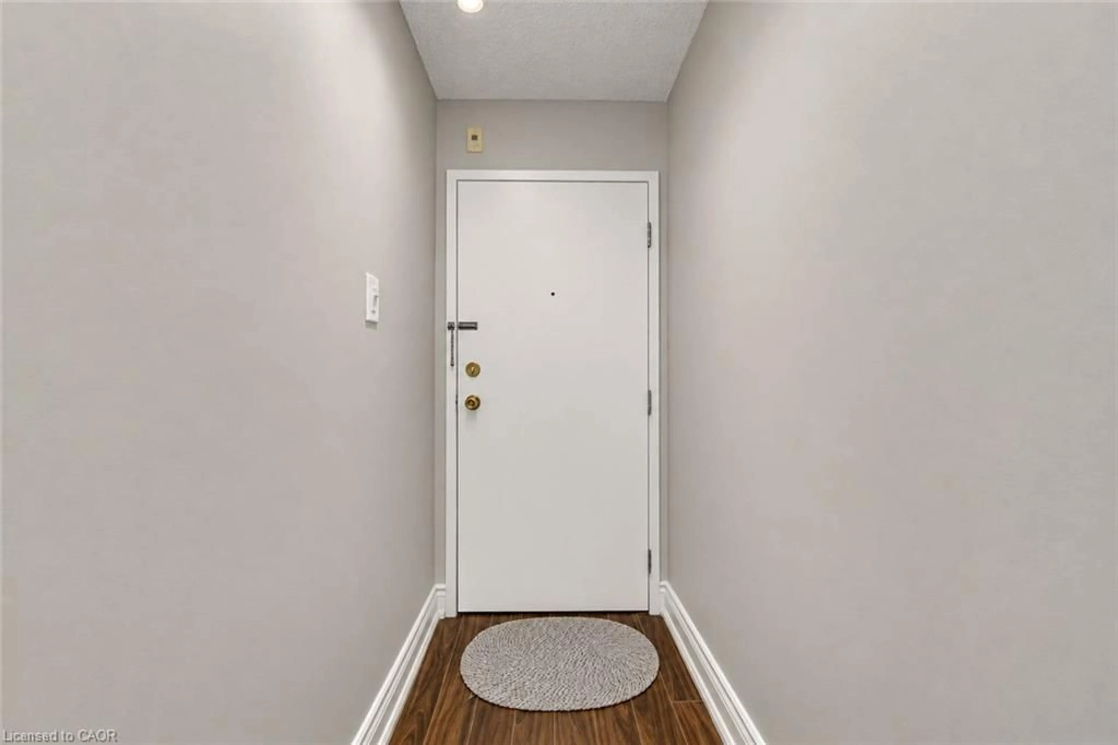 Indoor entryway for 375 King St #1101, Waterloo Ontario N2J 4L6