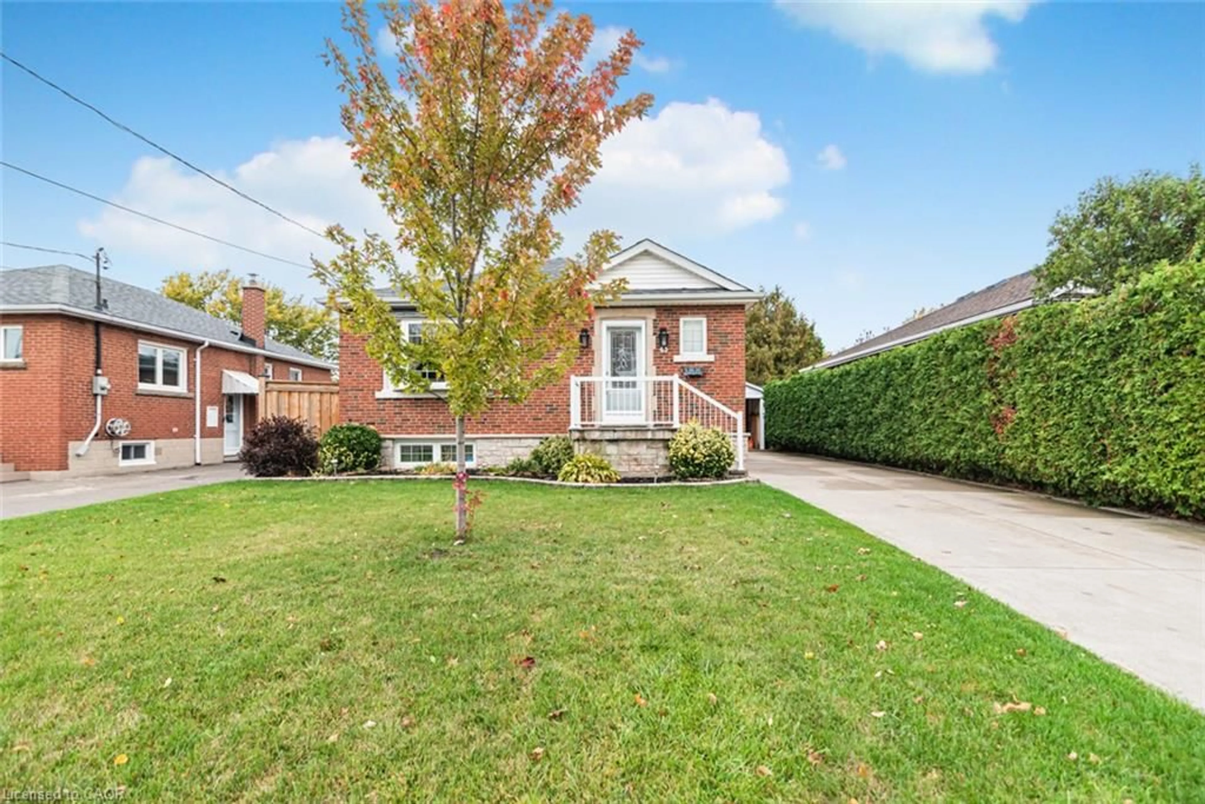 Home with brick exterior material, street for 43 Alderney Ave, Hamilton Ontario L9A 2A6