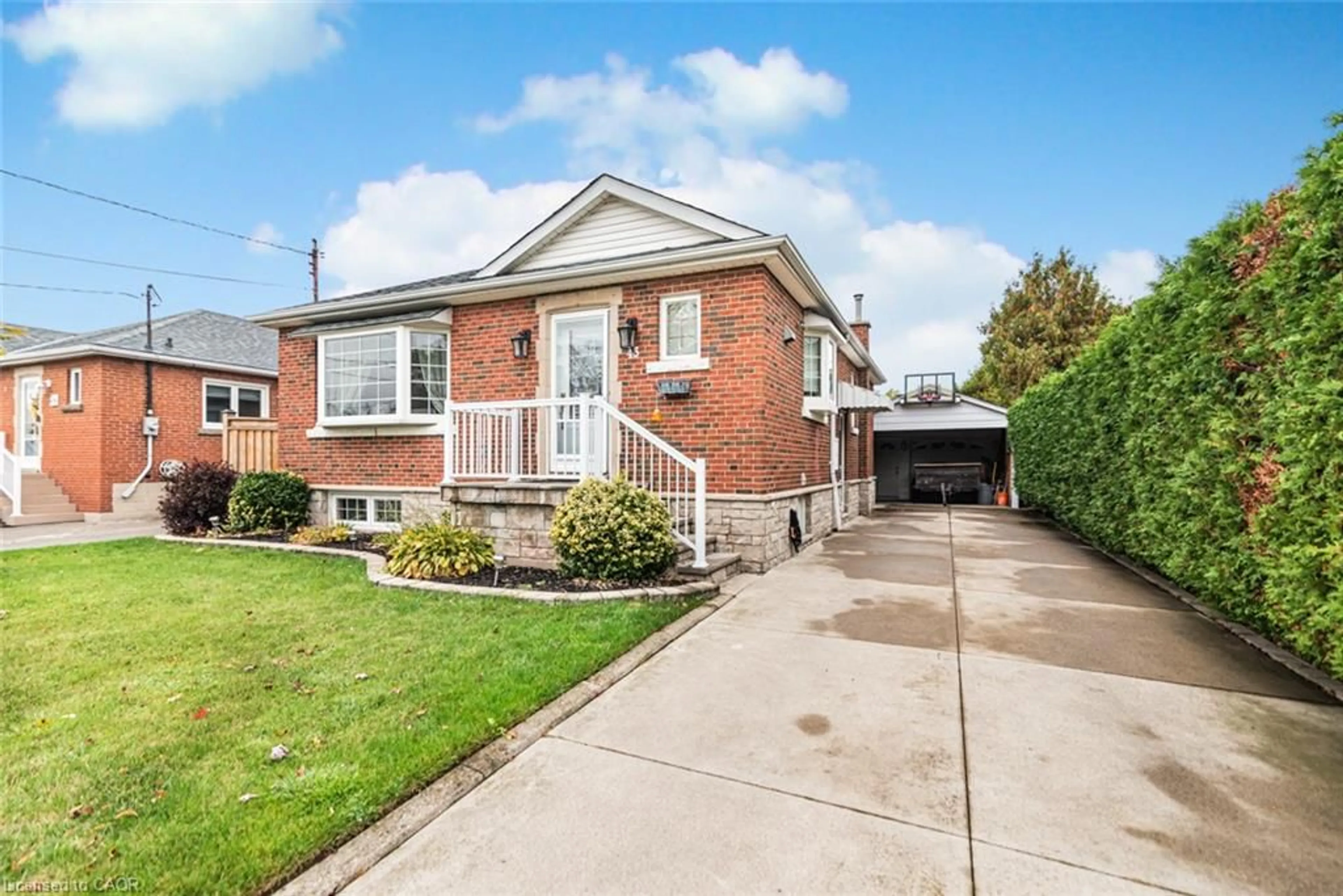 Home with brick exterior material, street for 43 Alderney Ave, Hamilton Ontario L9A 2A6