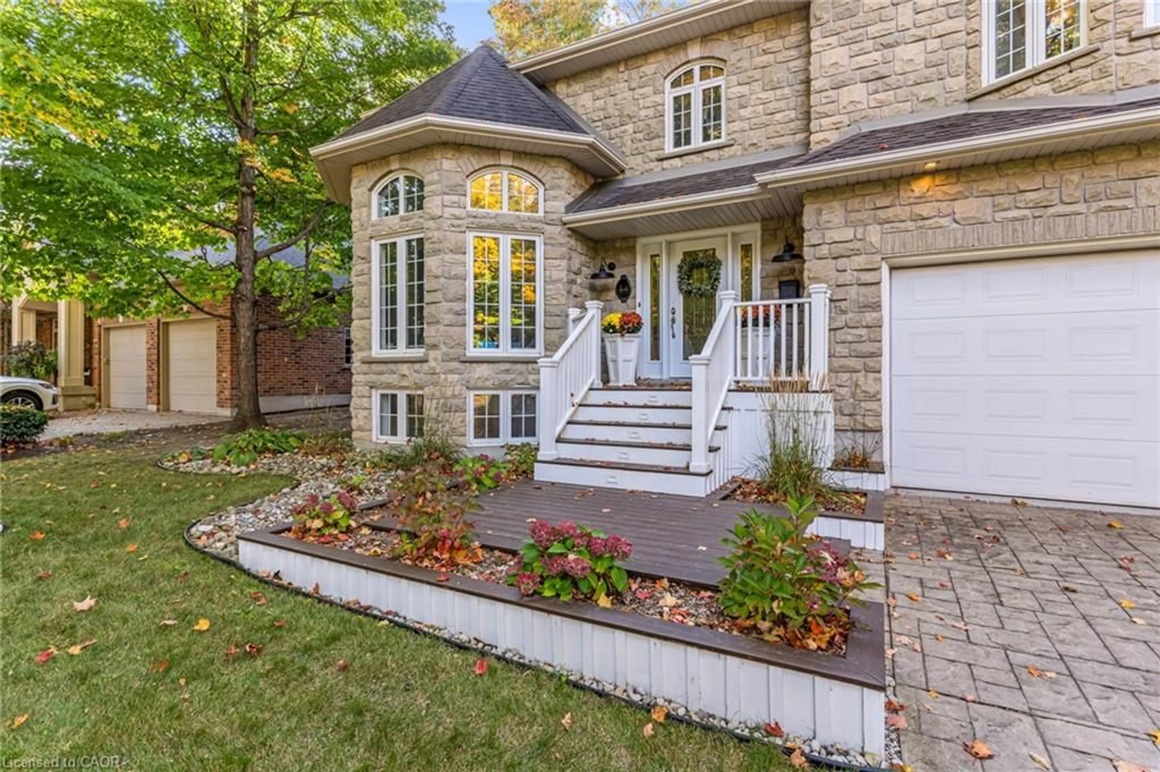 Home with brick exterior material, street for 44 Pintail Dr, Elmira Ontario N3B 3K9