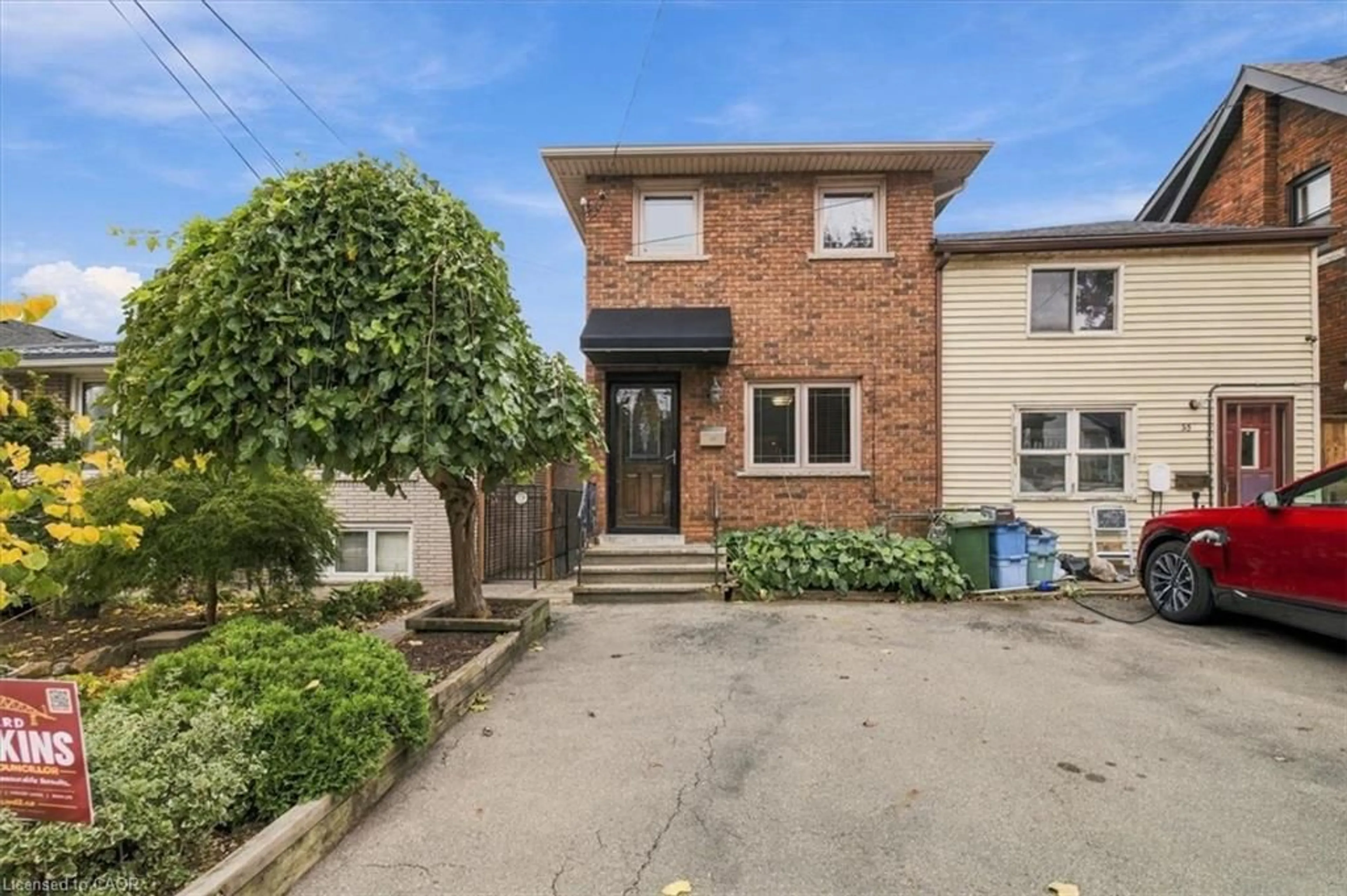 Home with brick exterior material, street for 53 Picton St, Hamilton Ontario L8L 1E4