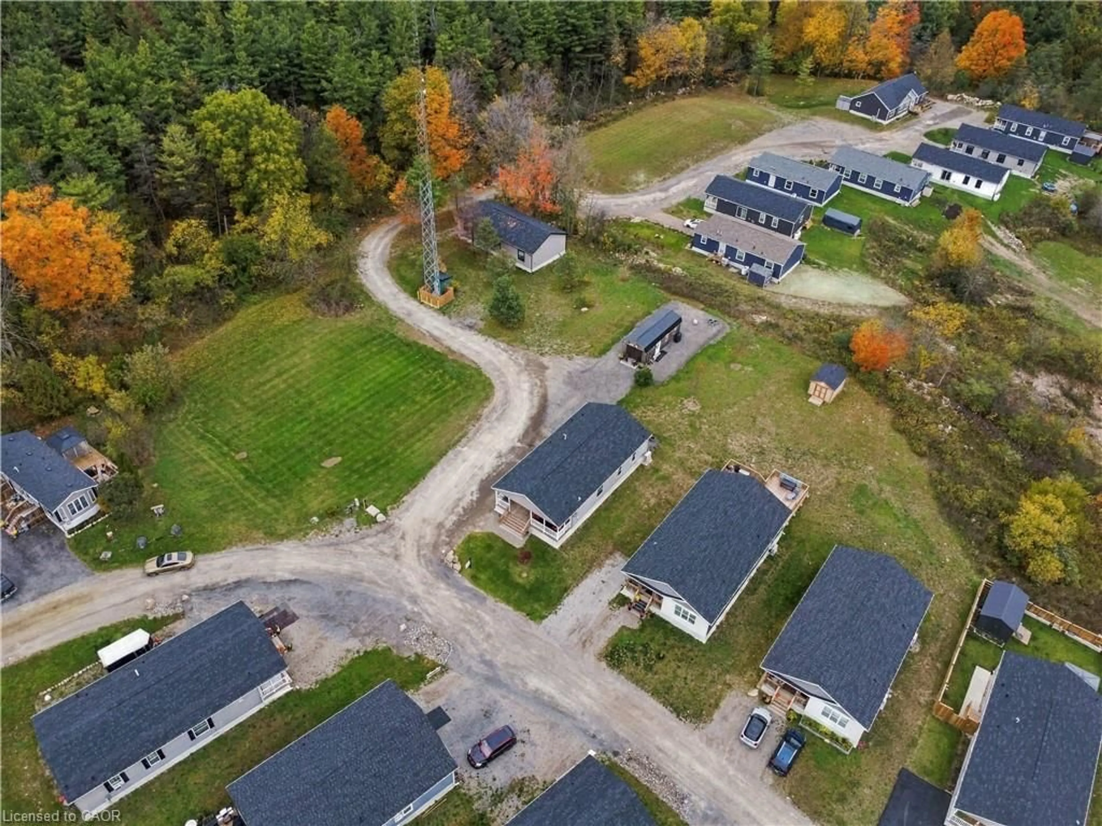 A pic from outside/outdoor area/front of a property/back of a property/a pic from drone, street for 1085 Concession 10 Rd #Lot 122/T, Flamborough Ontario L0R 1K0