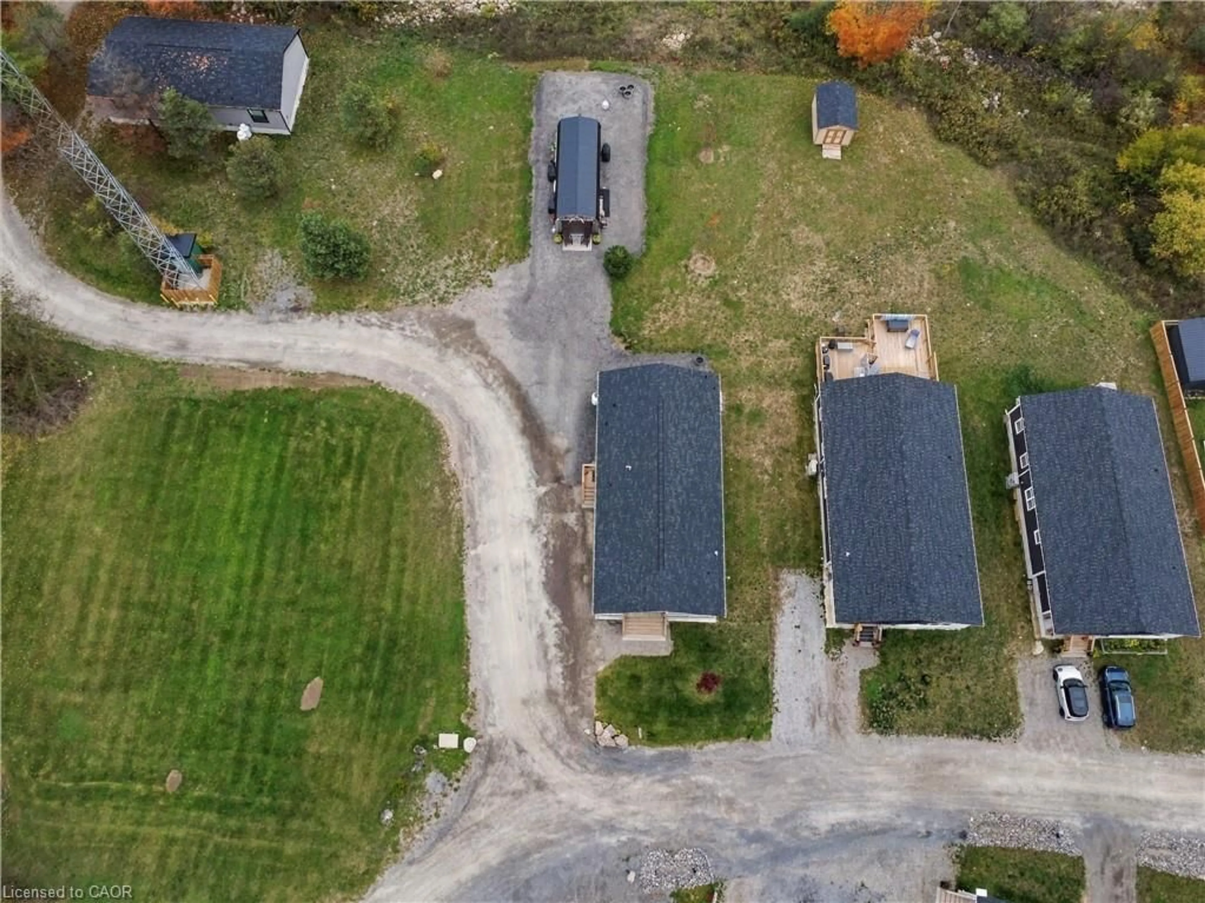 A pic from outside/outdoor area/front of a property/back of a property/a pic from drone, street for 1085 Concession 10 Rd #Lot 122/T, Flamborough Ontario L0R 1K0