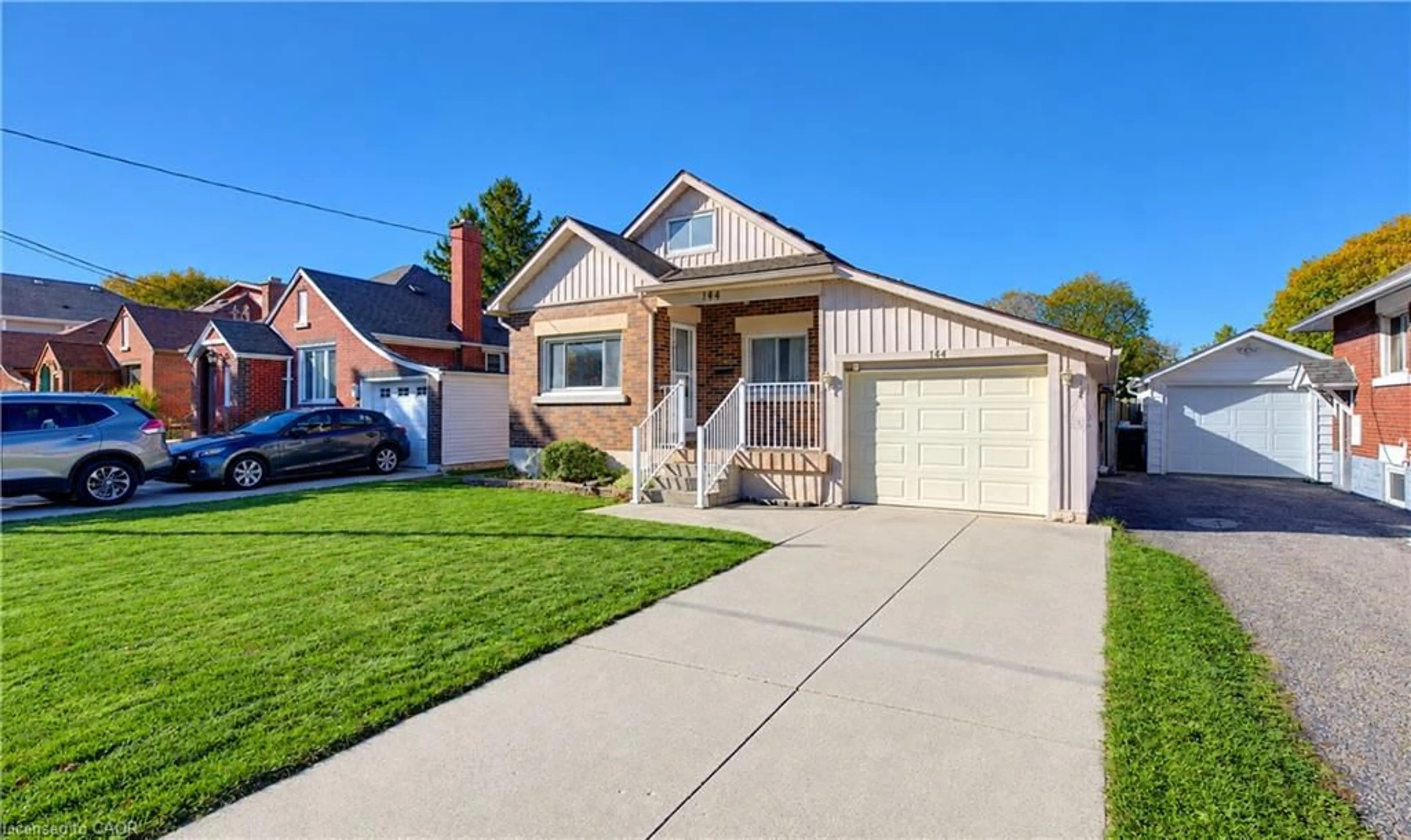 Home with vinyl exterior material, street for 144 Graham St, Waterloo Ontario N2J 1A1