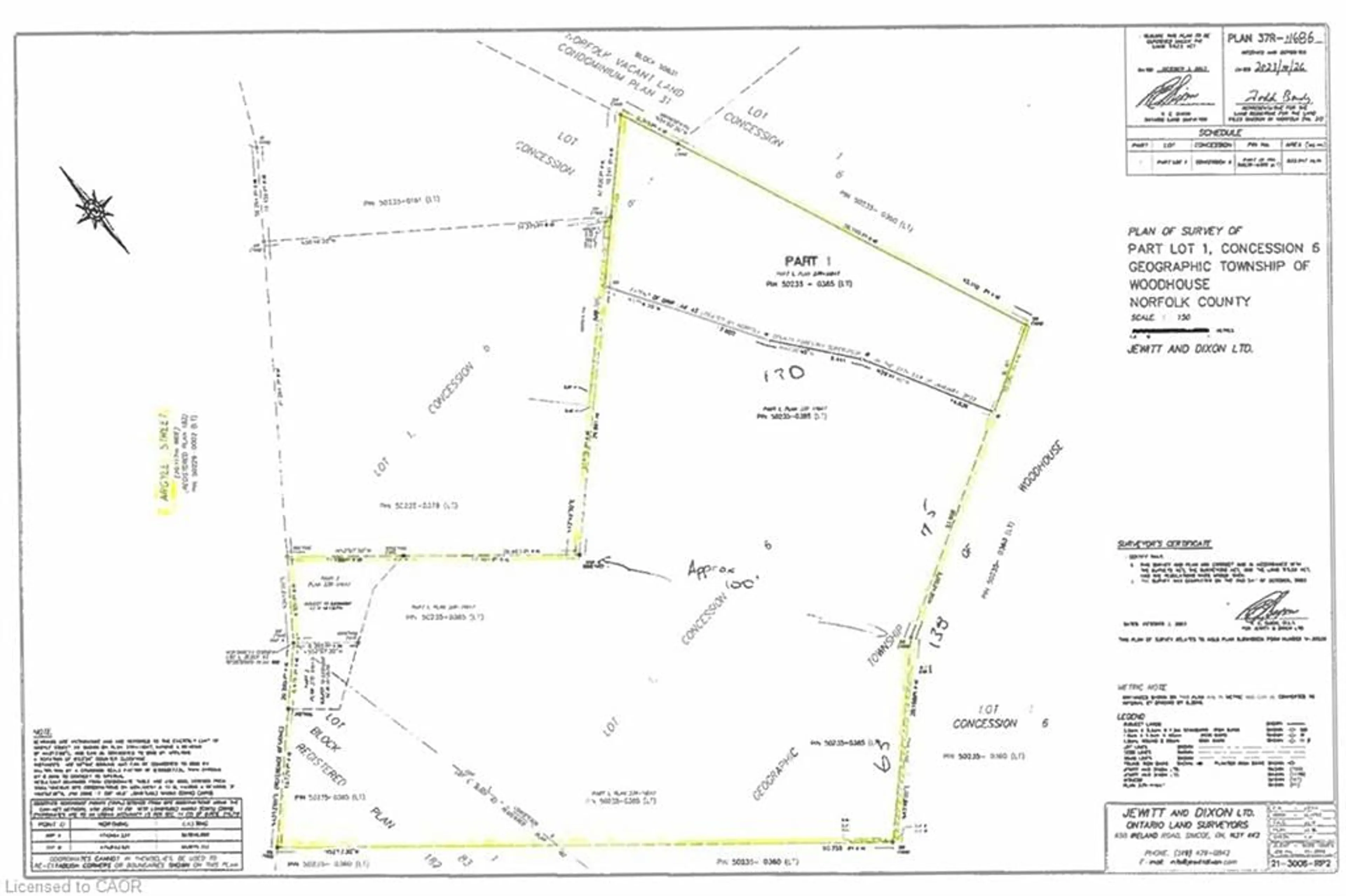Picture of a map for 210 Argyle St, Simcoe Ontario N3Y 1V9