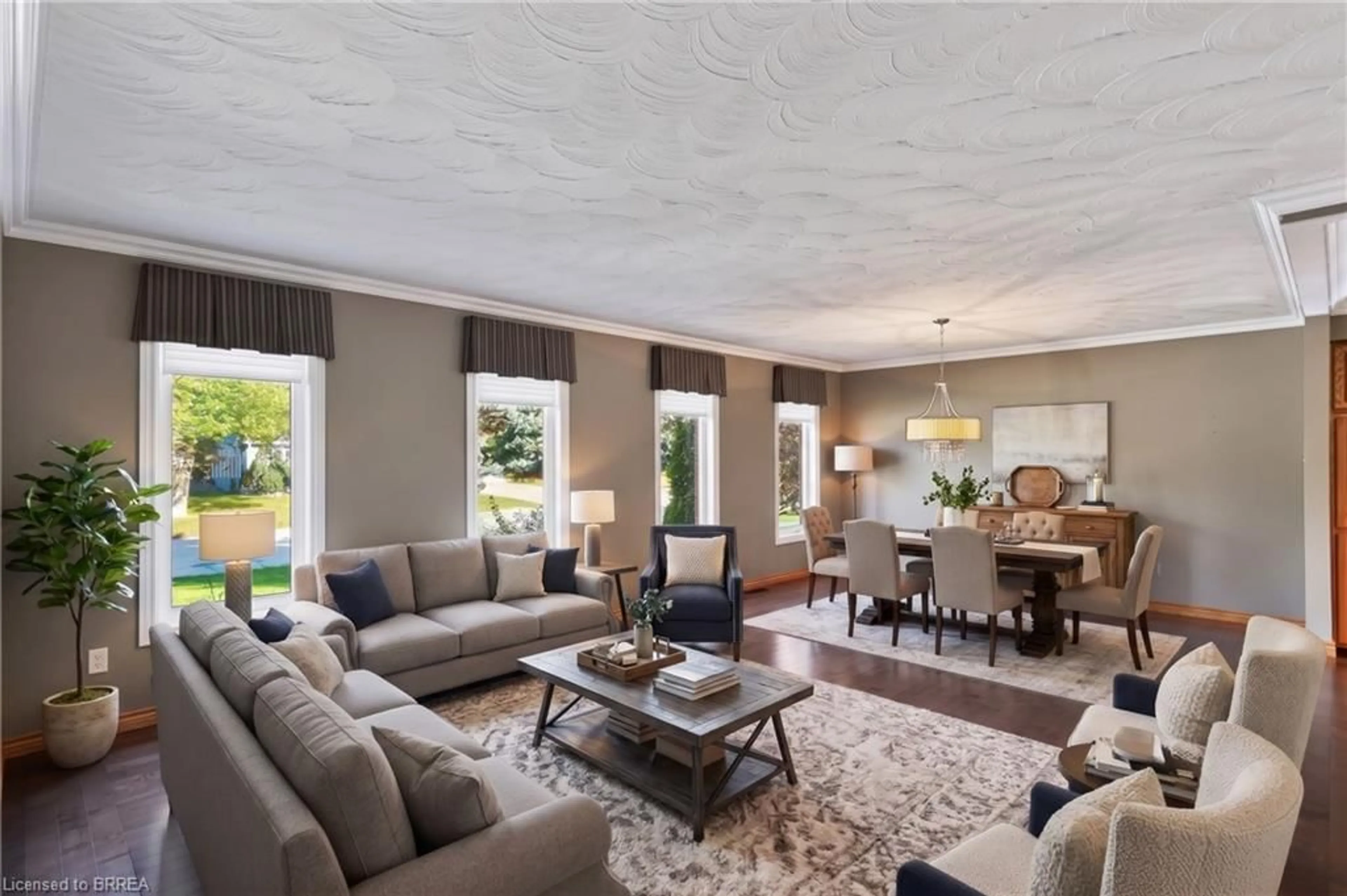 Living room with furniture, unknown for 7 Charlton Dr, Paris Ontario N3L 3P4