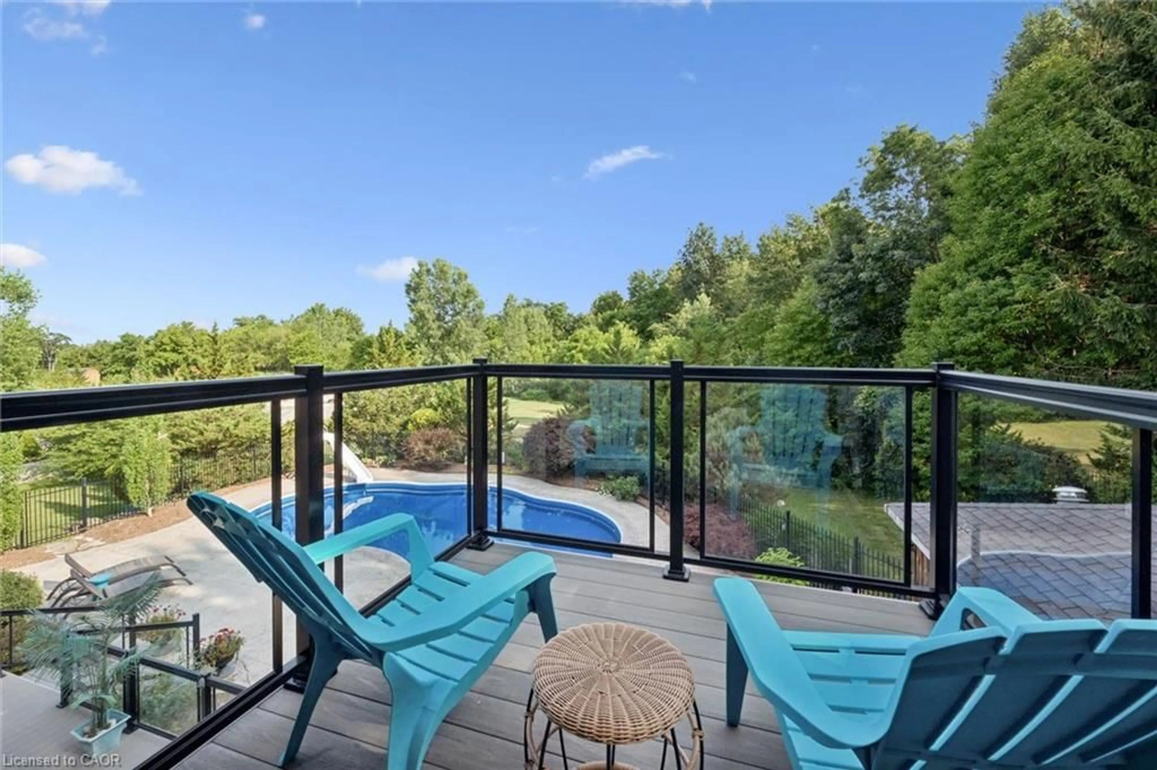 Patio, water/lake/river/ocean view for 332 Scenic Dr, St. George Ontario N0E 1N0