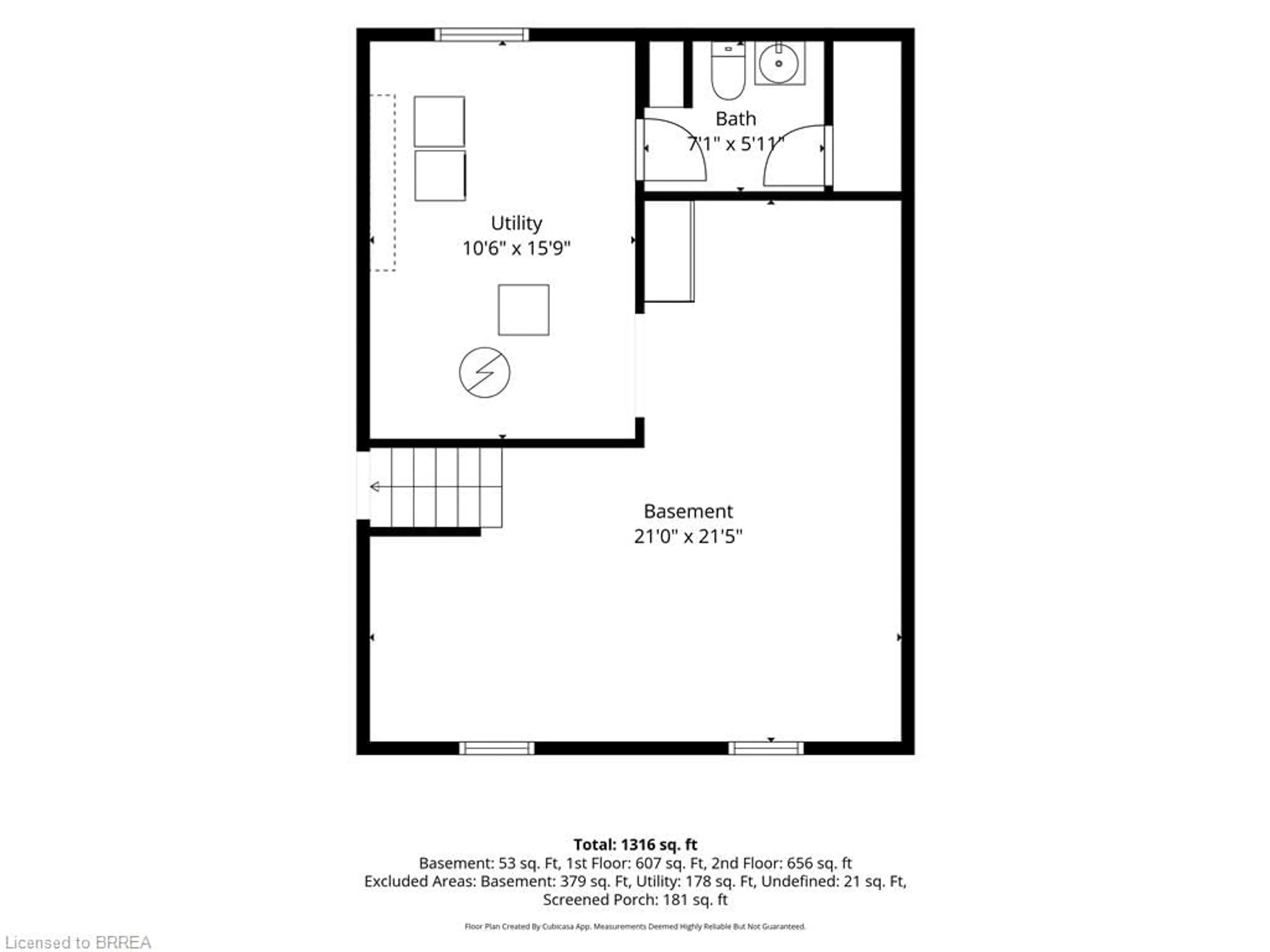 Floor plan for 550 Cockshutt Rd, Oakland Ontario N0E 1R0