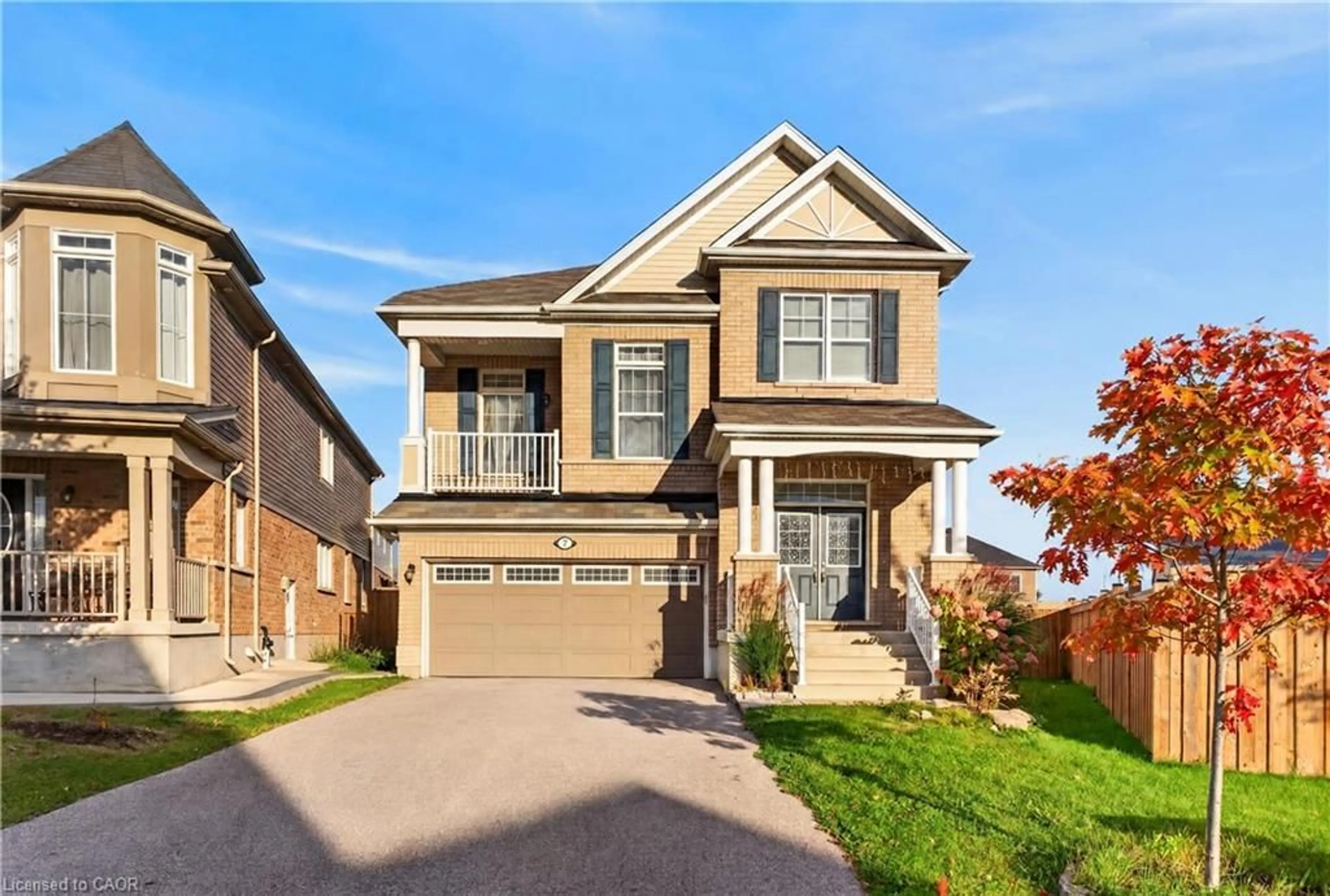 Home with brick exterior material, street for 7 Pickett Pl, Cambridge Ontario N3E 0B7