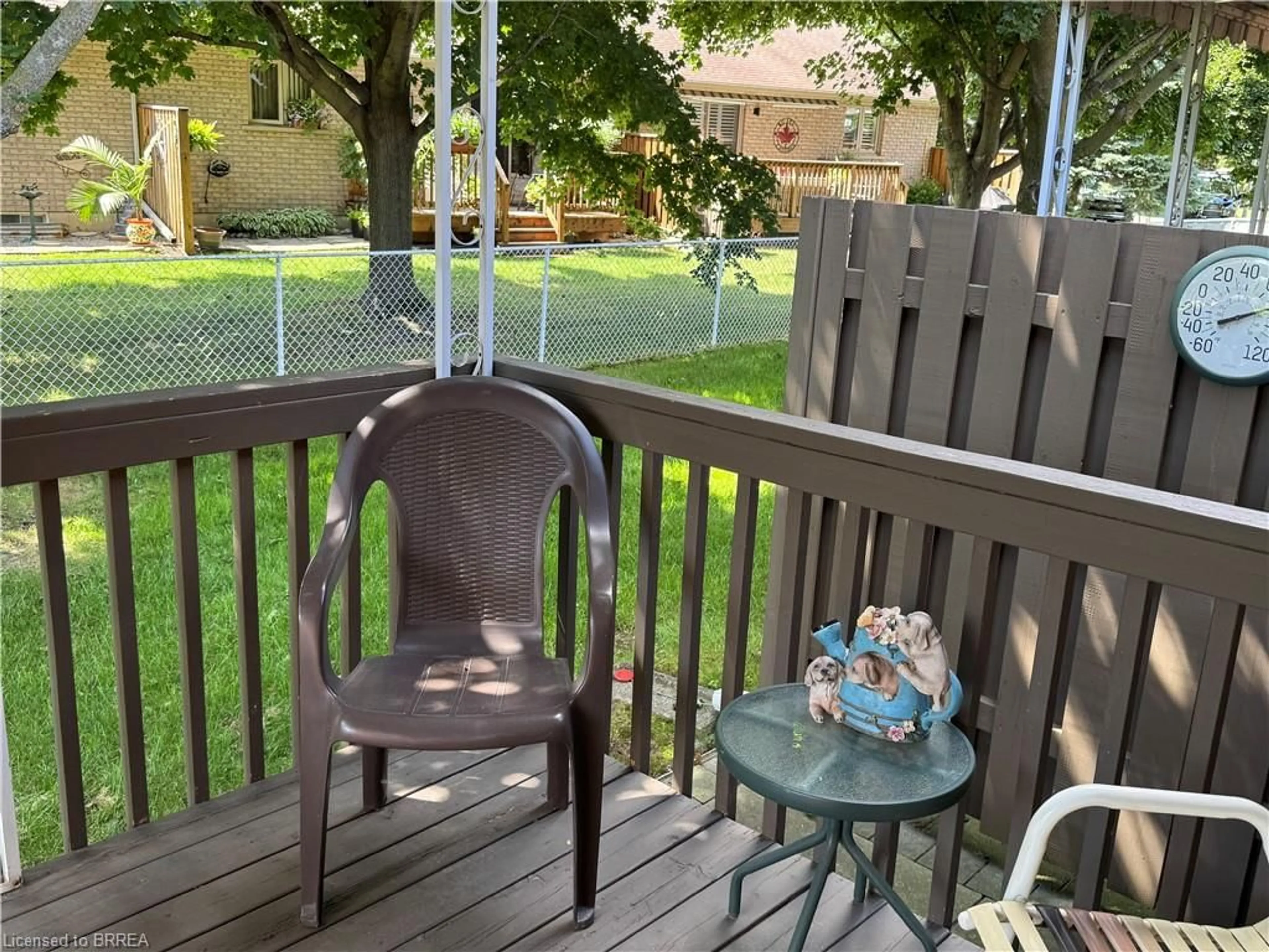Patio, unknown for 60 Whitlaw Way #16, Paris Ontario N3L 4C3