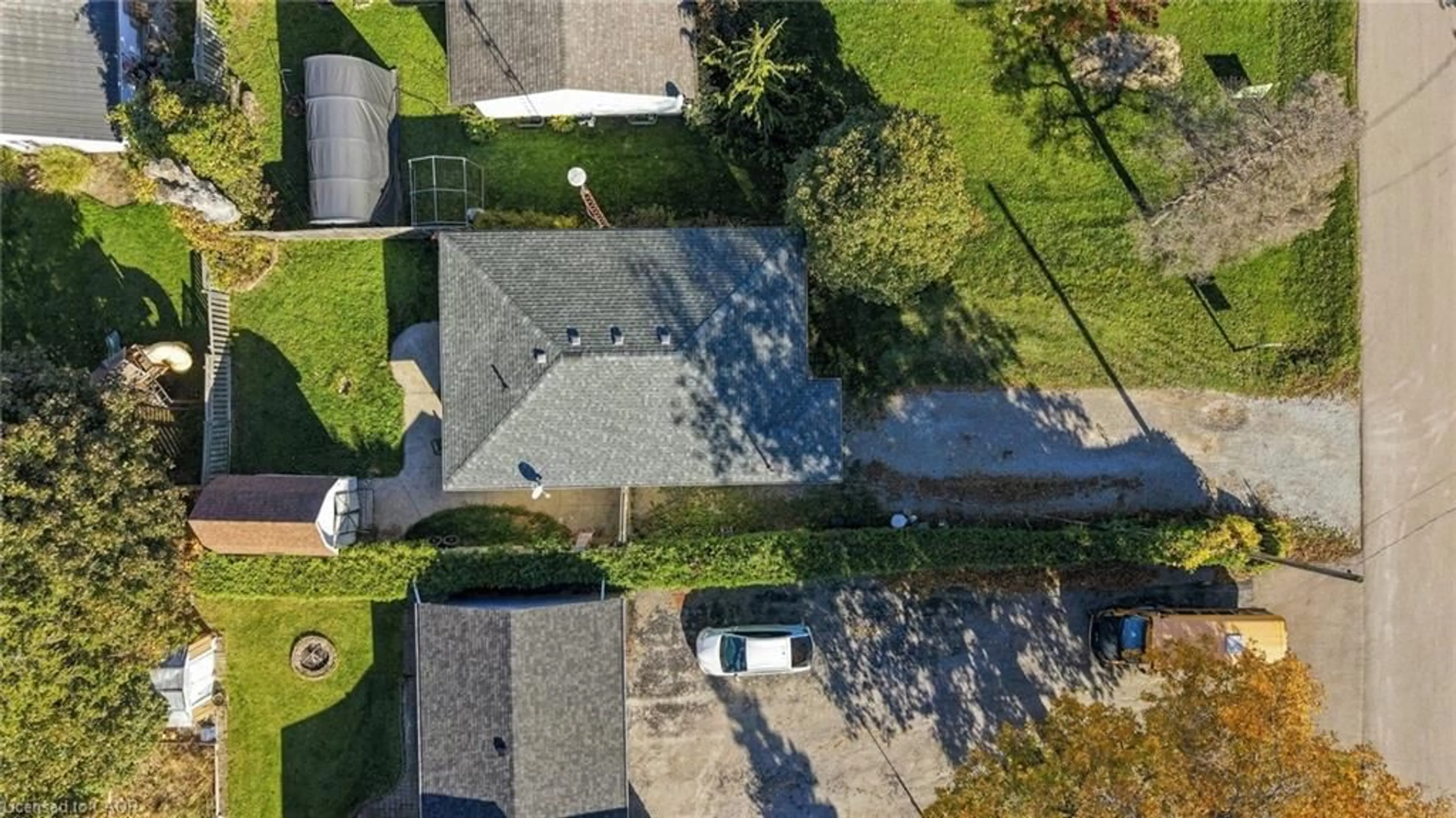A pic from outside/outdoor area/front of a property/back of a property/a pic from drone, street for 22 Mckay St, Cayuga Ontario N0A 1E0
