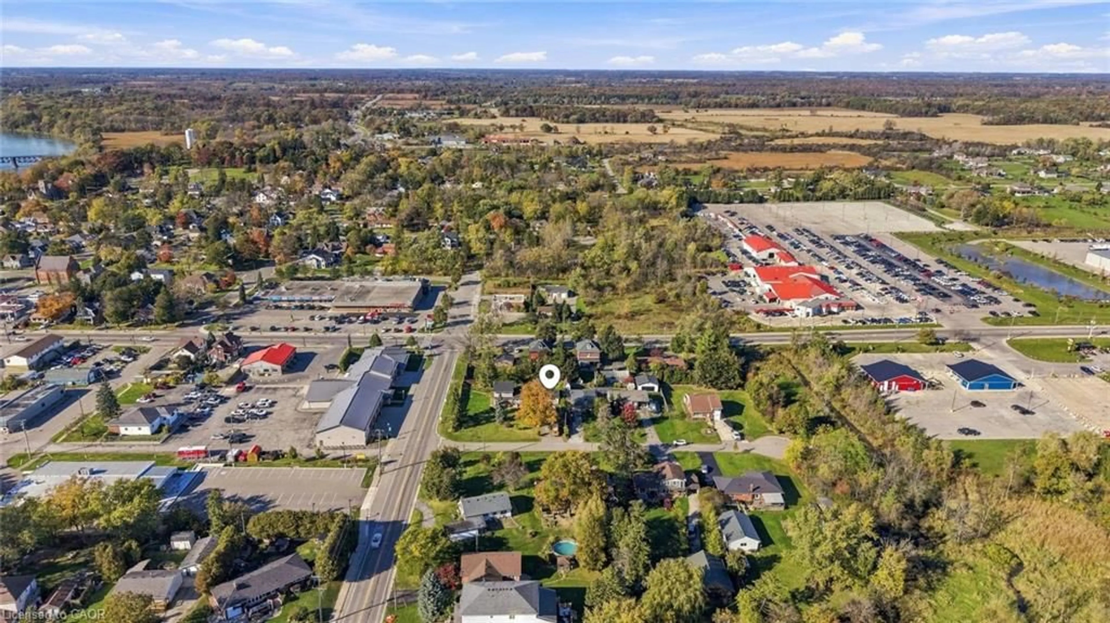 A pic from outside/outdoor area/front of a property/back of a property/a pic from drone, street for 22 Mckay St, Cayuga Ontario N0A 1E0