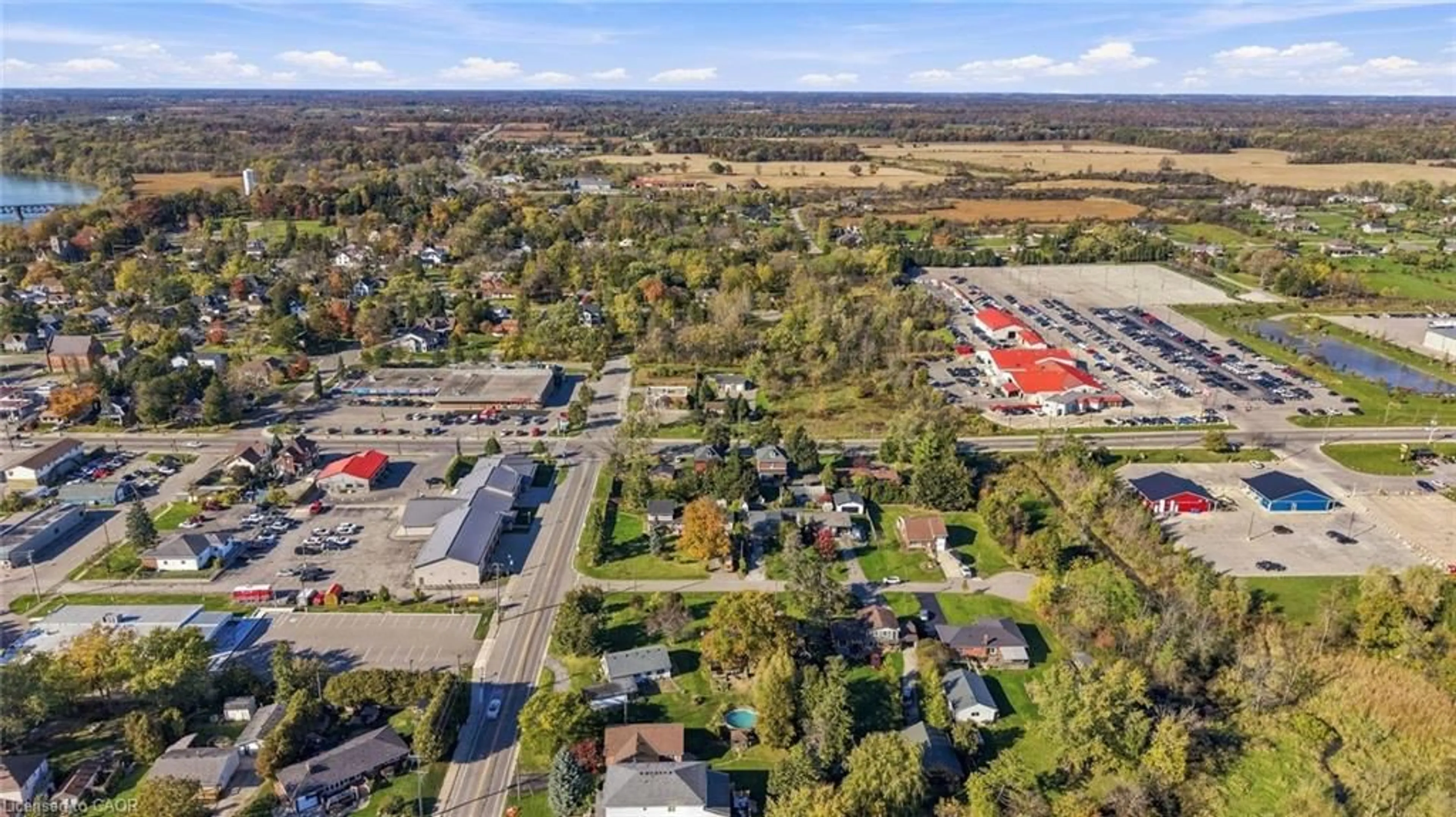 A pic from outside/outdoor area/front of a property/back of a property/a pic from drone, street for 22 Mckay St, Cayuga Ontario N0A 1E0
