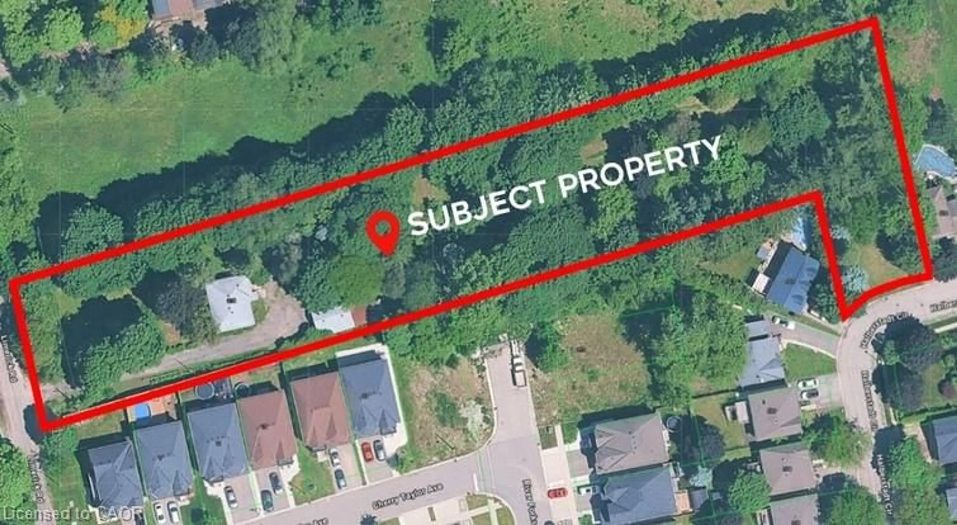 A pic from outside/outdoor area/front of a property/back of a property/a pic from drone, street for 216 Limerick Rd, Cambridge Ontario N3H 4R6