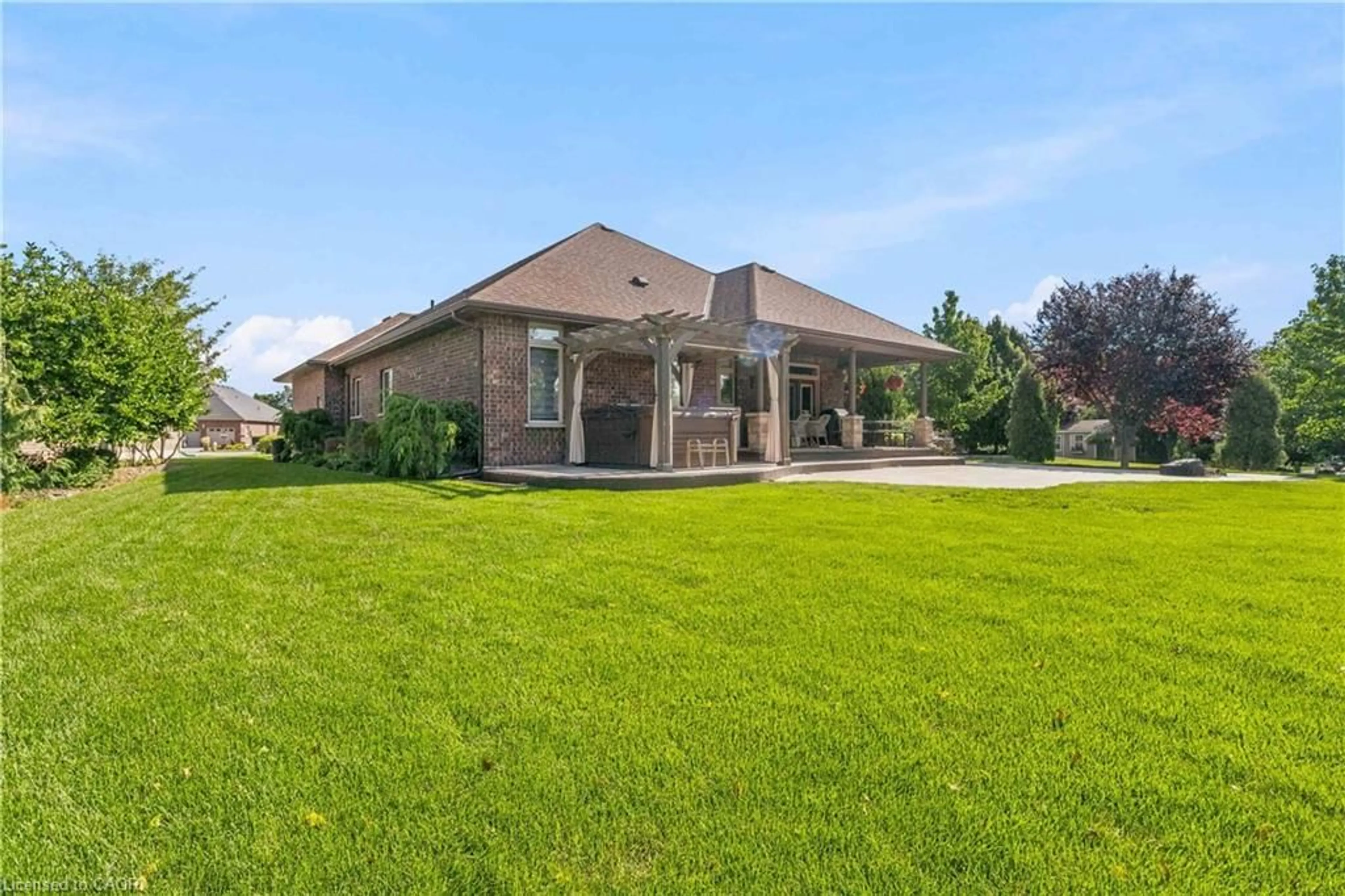 Home with brick exterior material, water/lake/river/ocean view for 99 Magnolia Dr, Port Dover Ontario N0A 1N6