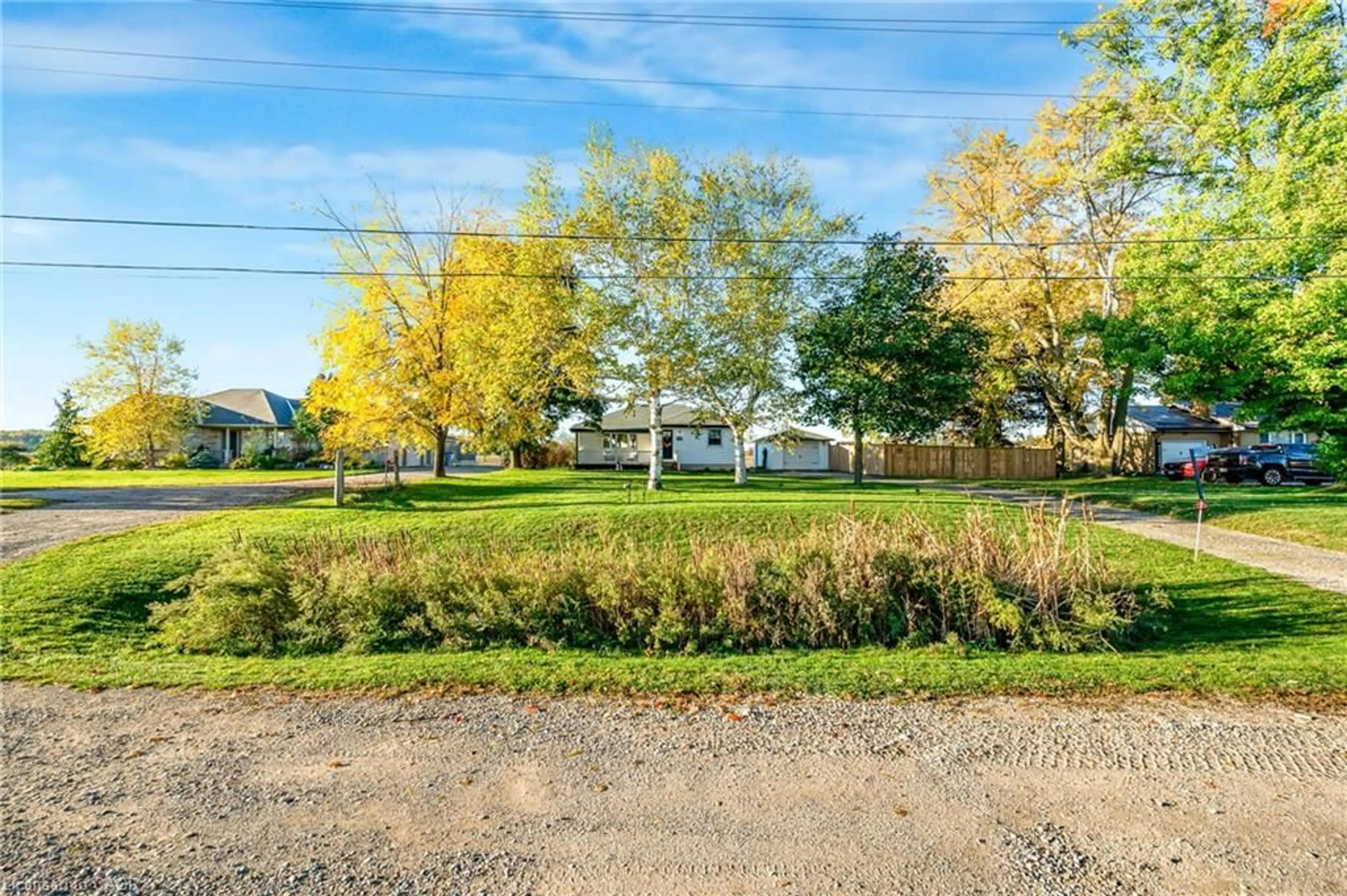A pic from outside/outdoor area/front of a property/back of a property/a pic from drone, water/lake/river/ocean view for 33305 Richmond St, Lucan Ontario N0M 2J0