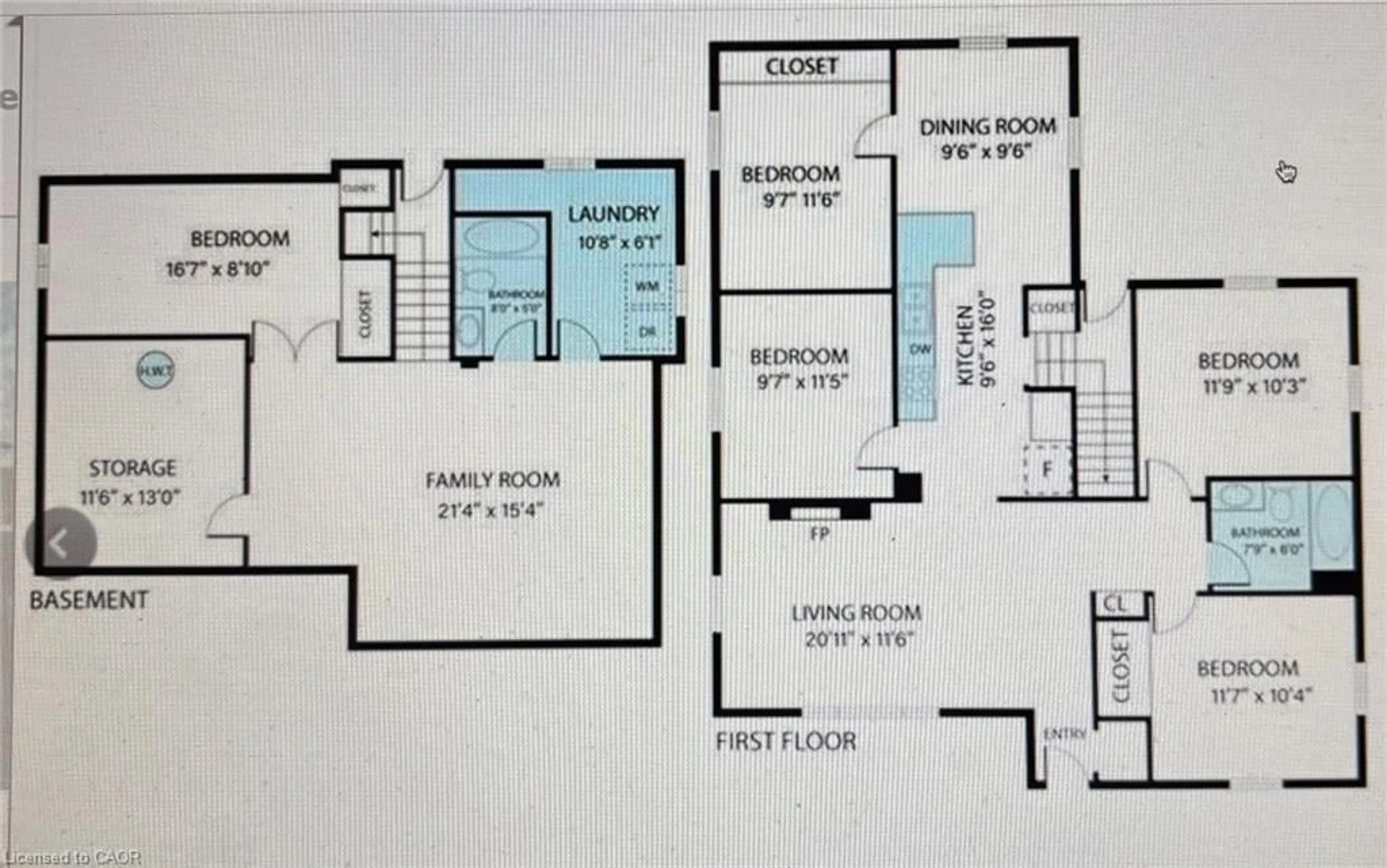 Floor plan for 33305 Richmond St, Lucan Ontario N0M 2J0