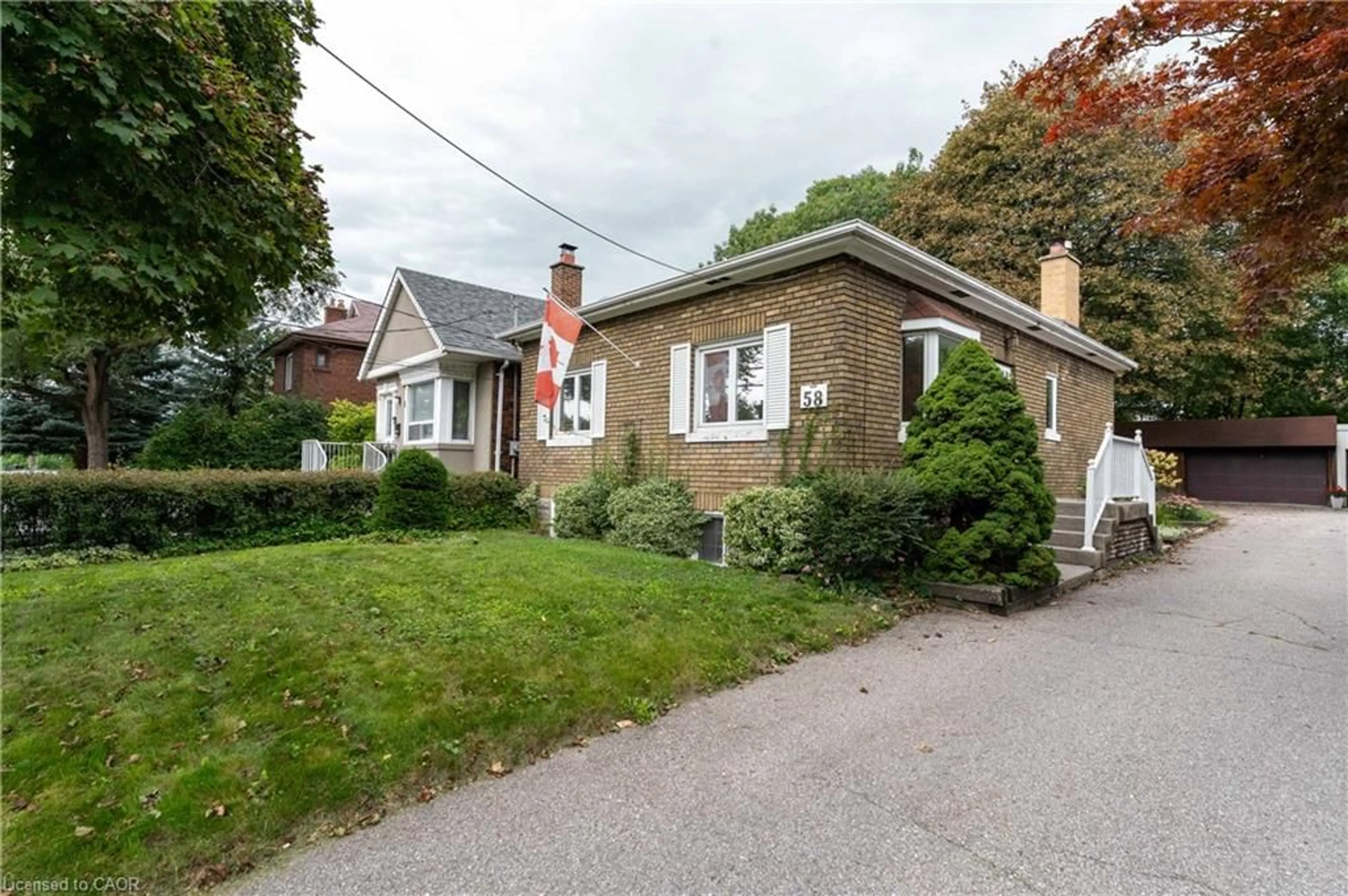 Home with brick exterior material, street for 58 Franklin Ave, North York Ontario M2N 1B6
