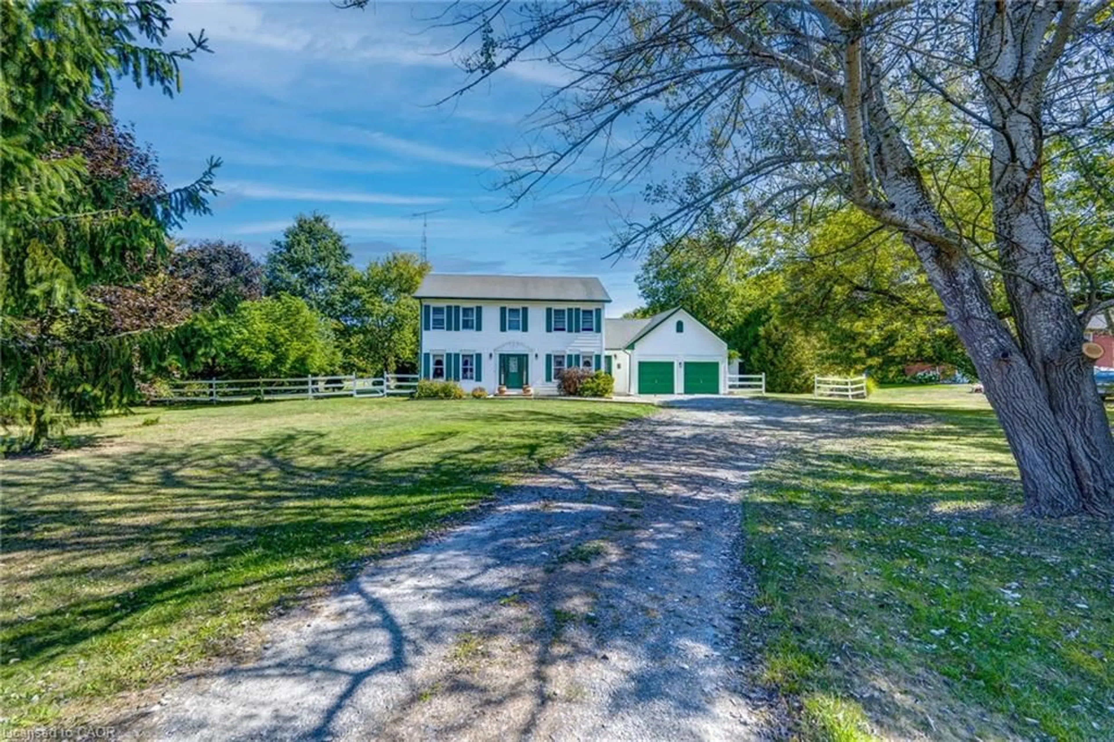 A pic from outside/outdoor area/front of a property/back of a property/a pic from drone, street for 849 Caistorville Rd, Lincoln Ontario N0A 1C0