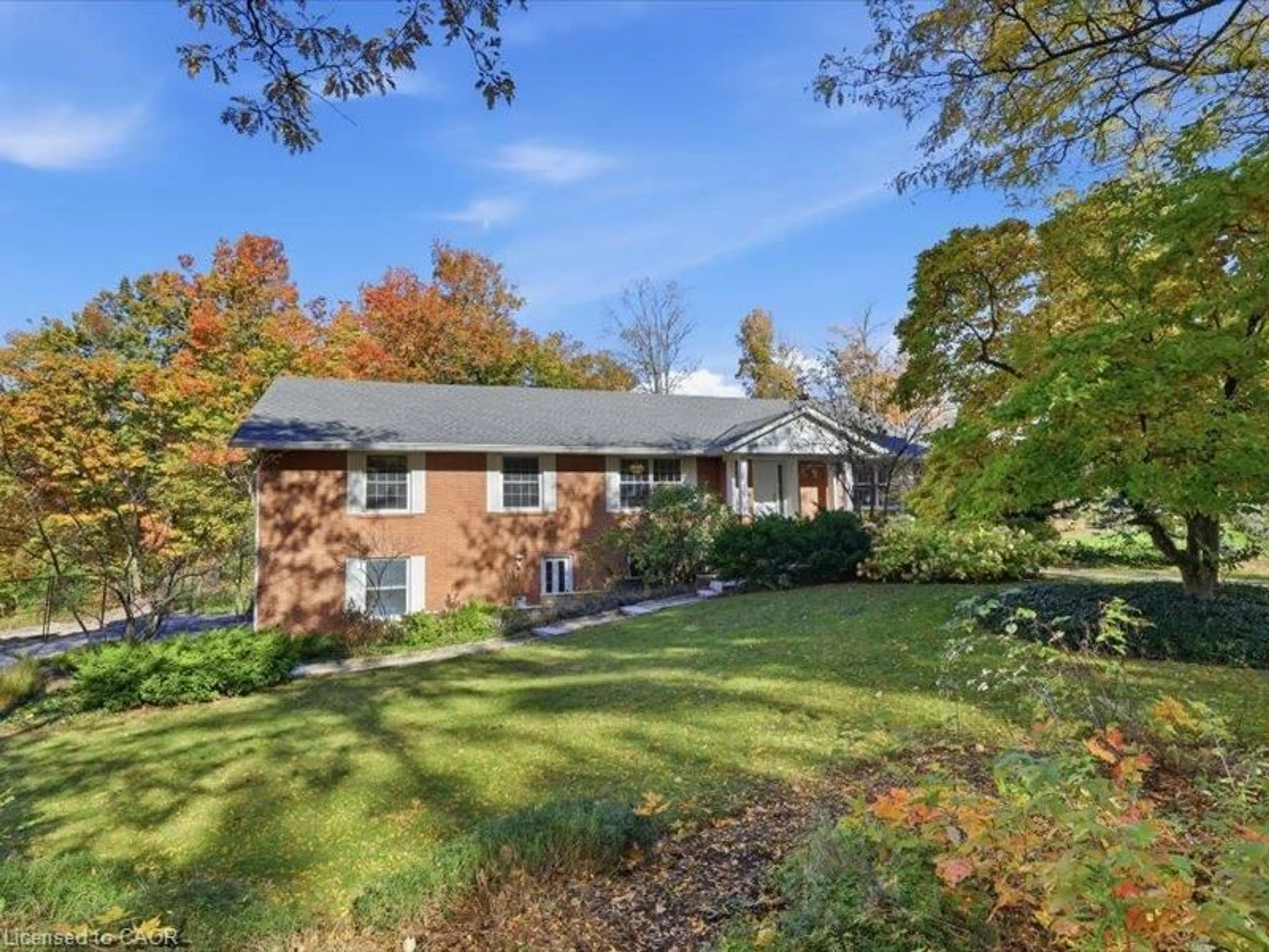 A pic from outside/outdoor area/front of a property/back of a property/a pic from drone, street for 36 Maple Hill Dr, Kitchener Ontario N2M 2R8