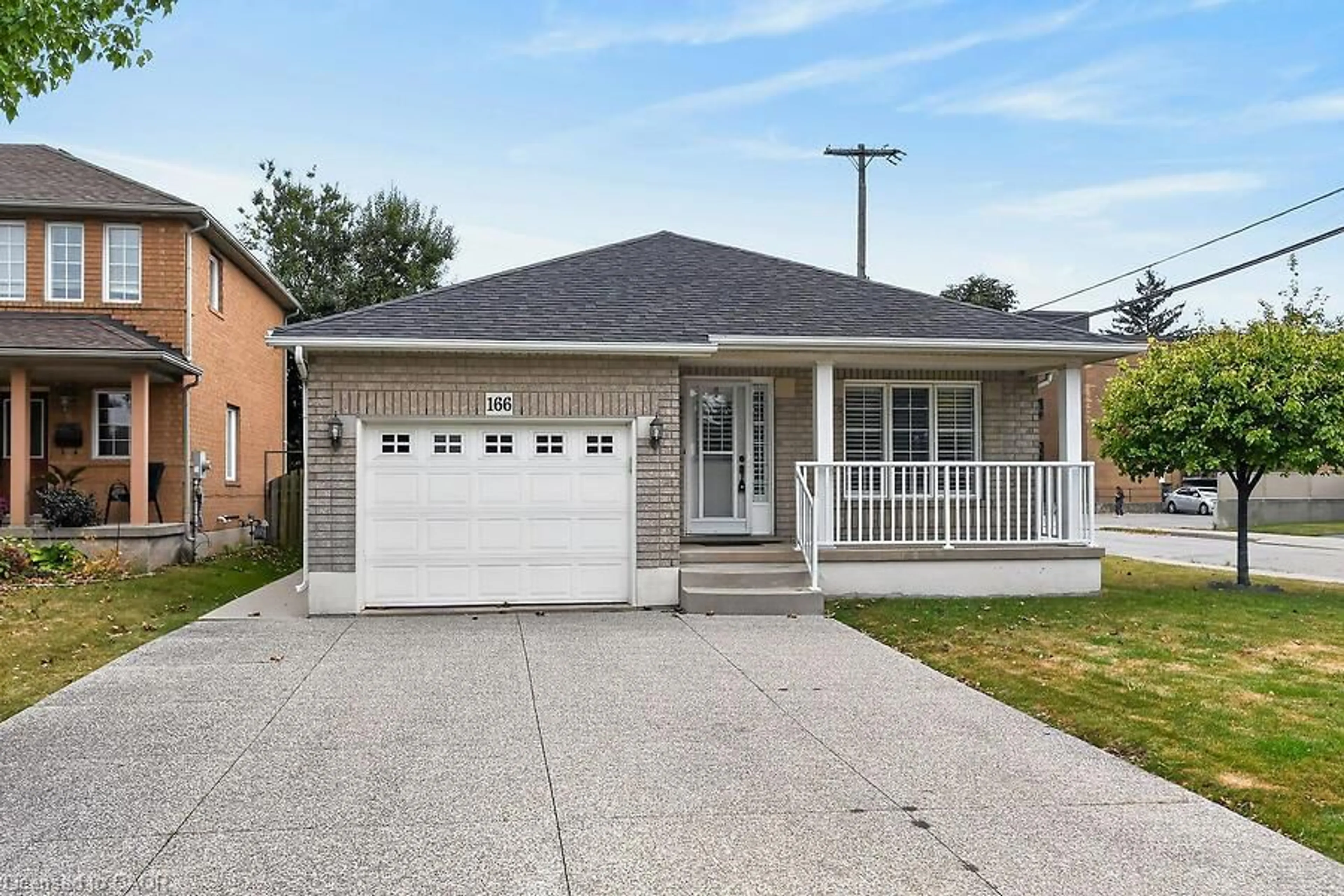 Home with brick exterior material, street for 166 Toby Cres, Hamilton Ontario L8T 2P2