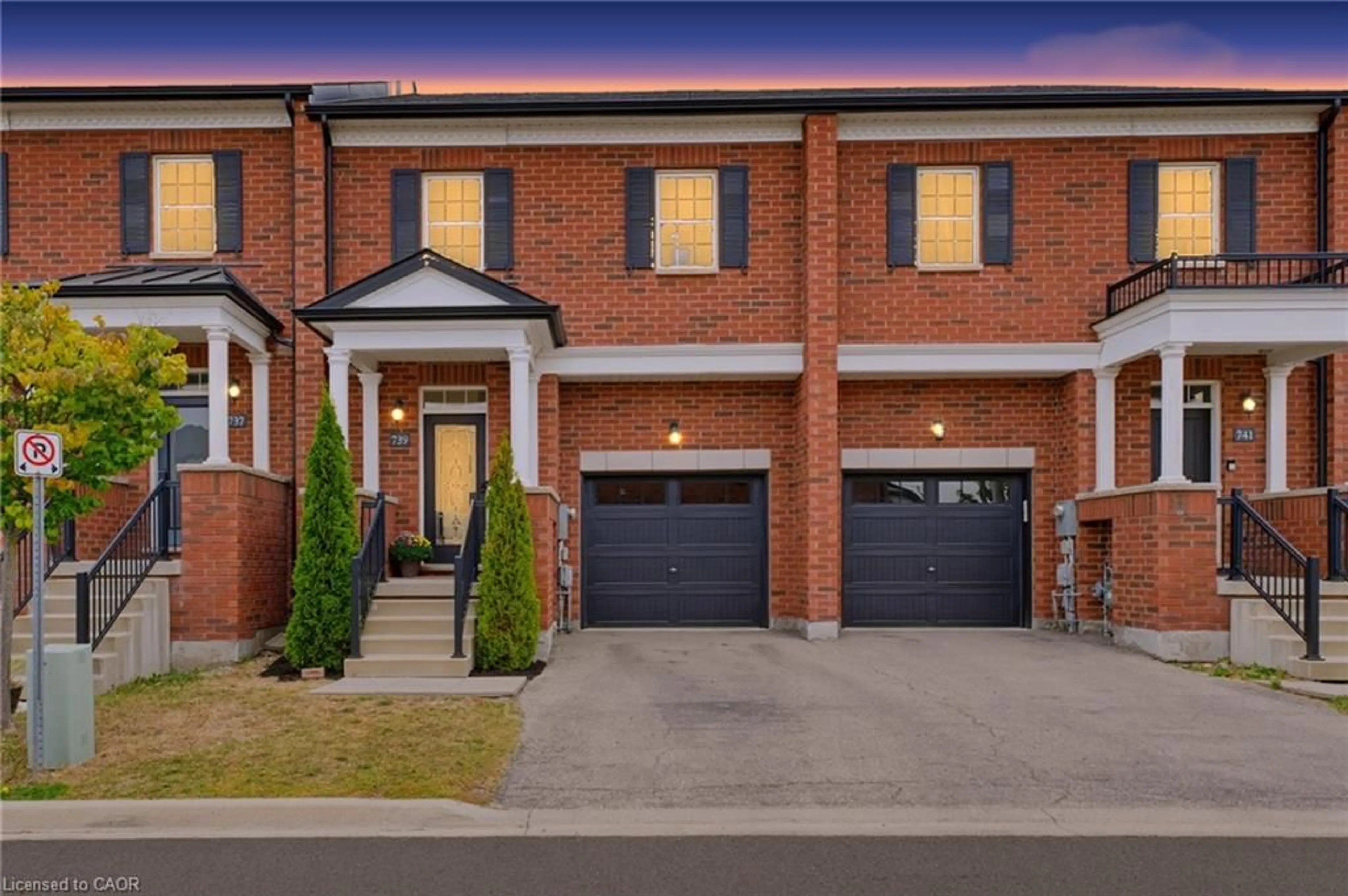 Home with brick exterior material, street for 739 Banks Cres, Milton Ontario L9T 9A4