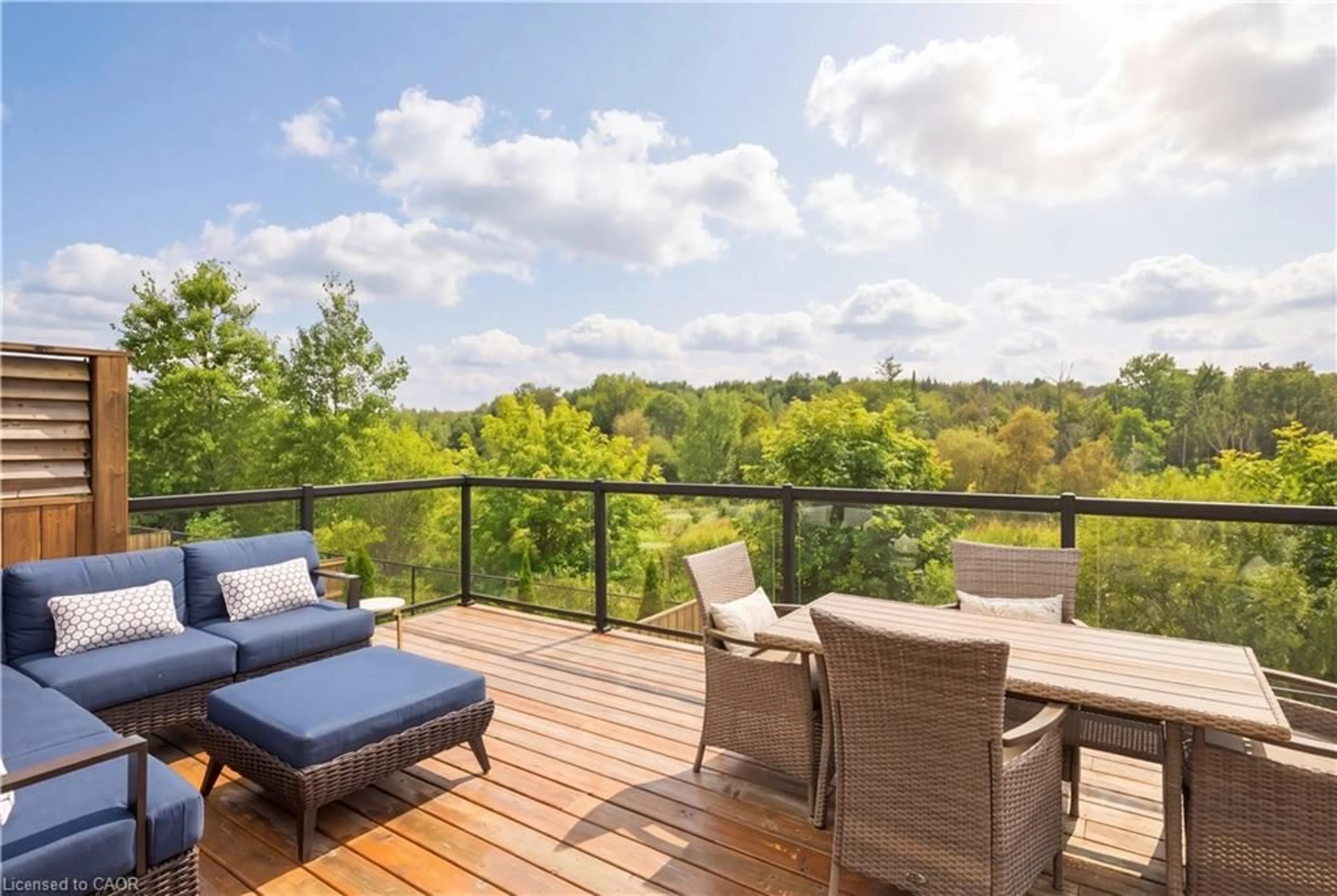 Patio, water/lake/river/ocean view for 558 Starwood Dr, Guelph Ontario N1E 7A4