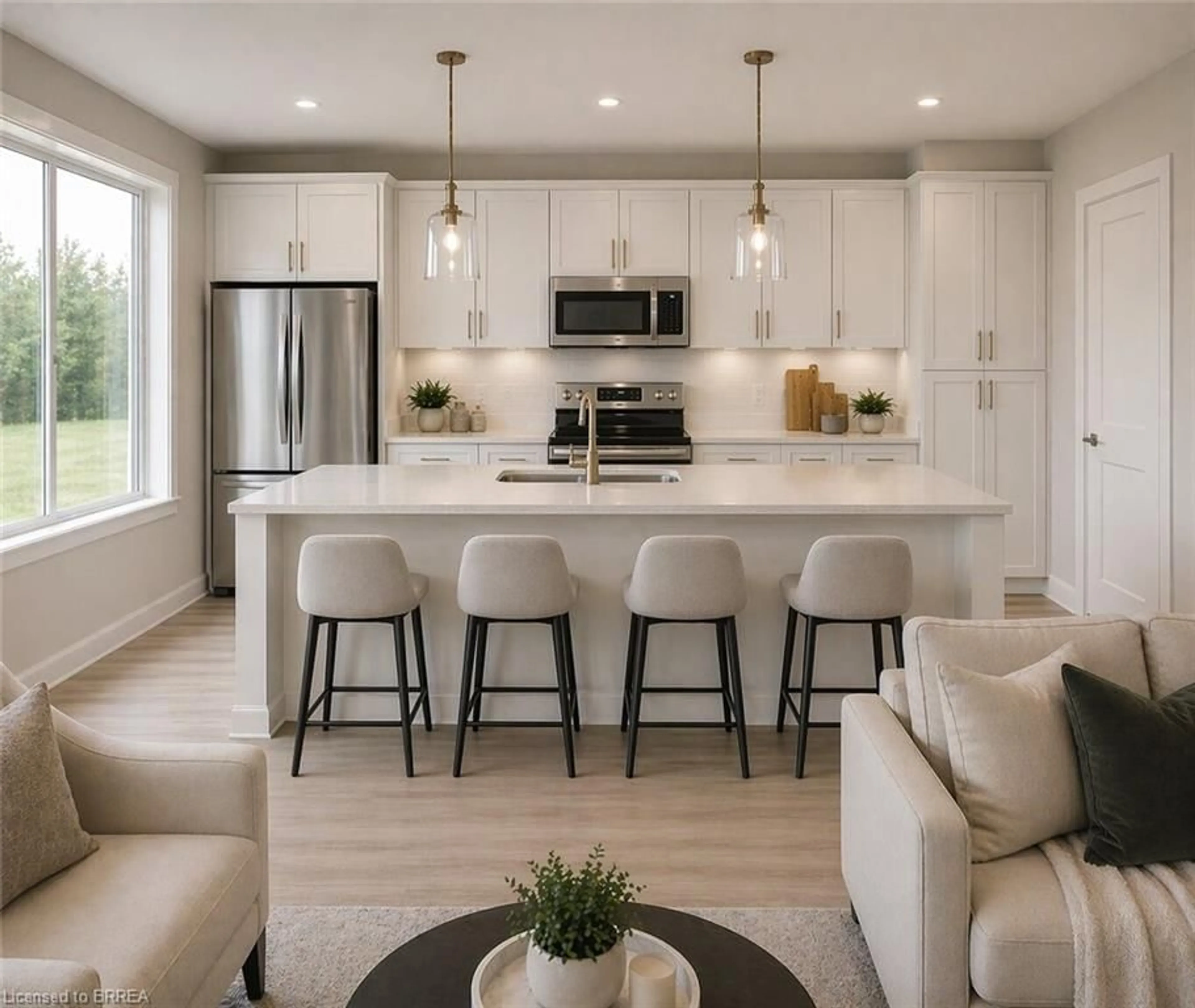Open concept kitchen, unknown for LOT 14 Sass Cres, Paris Ontario N3L 0E9