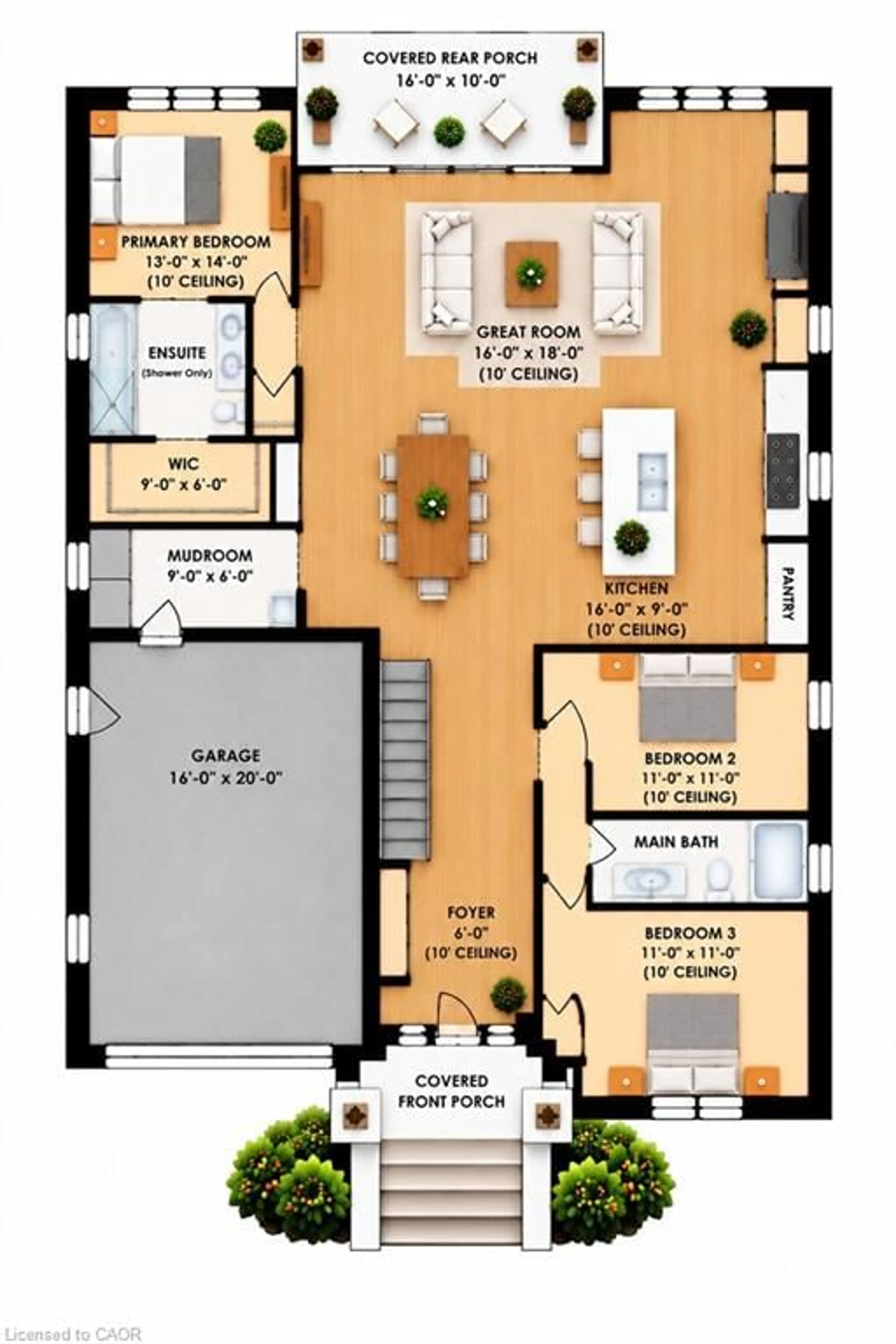 Floor plan for 487 Masters Dr, Woodstock Ontario N4T 0N4