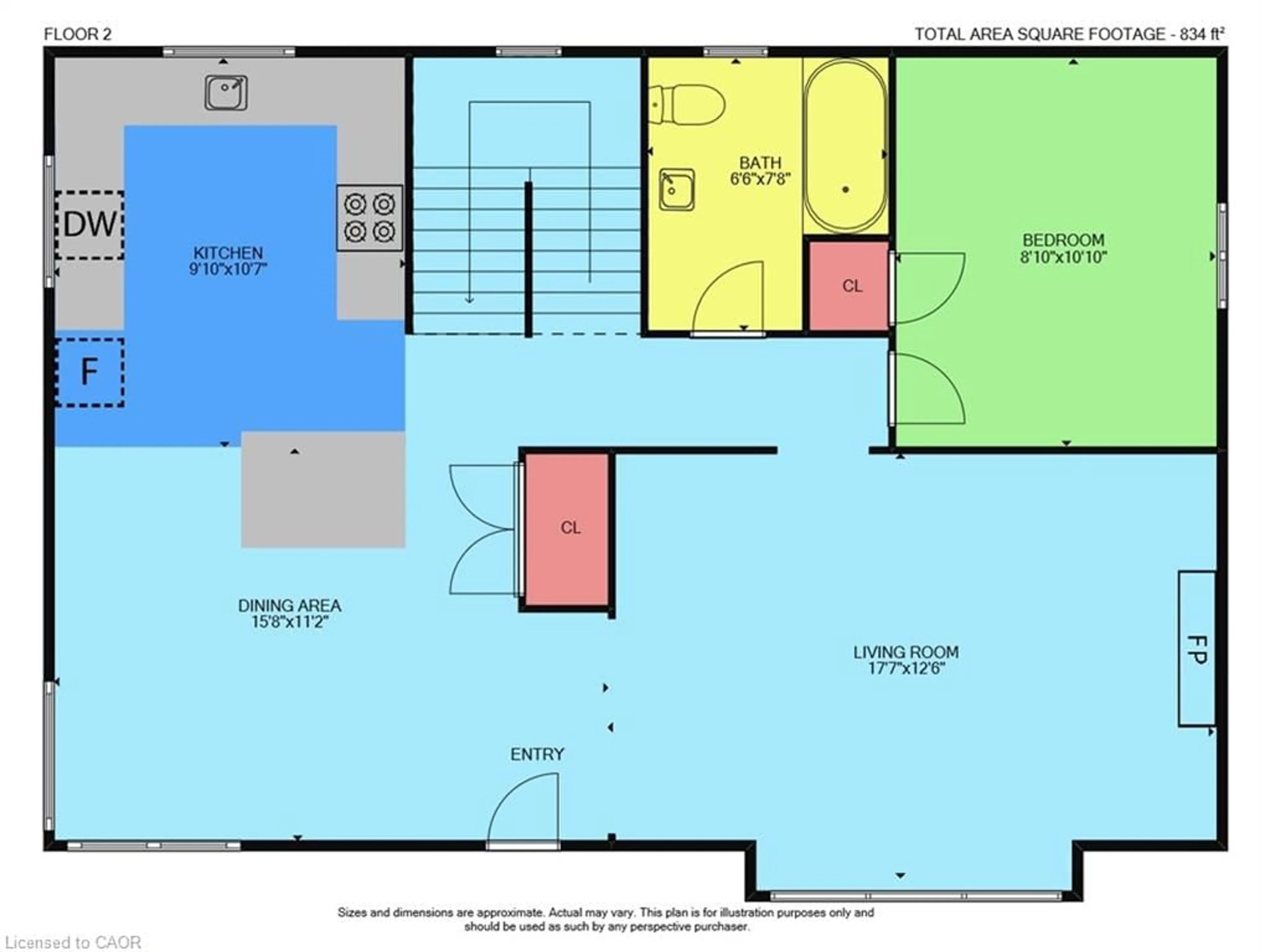 Floor plan for 10 Mulock Ave, Hamilton Ontario L8T 1H3